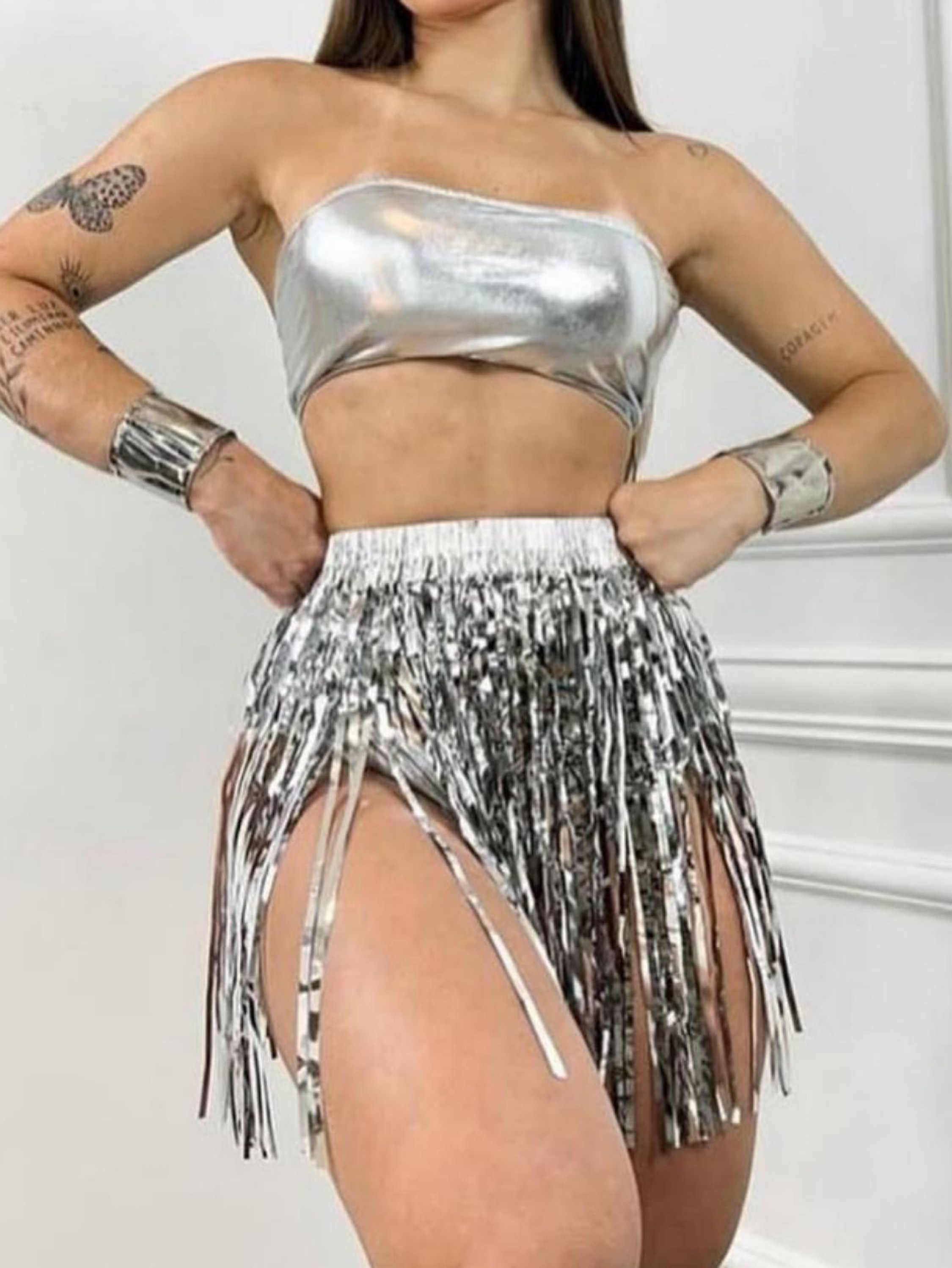 Saia fitilho metálica