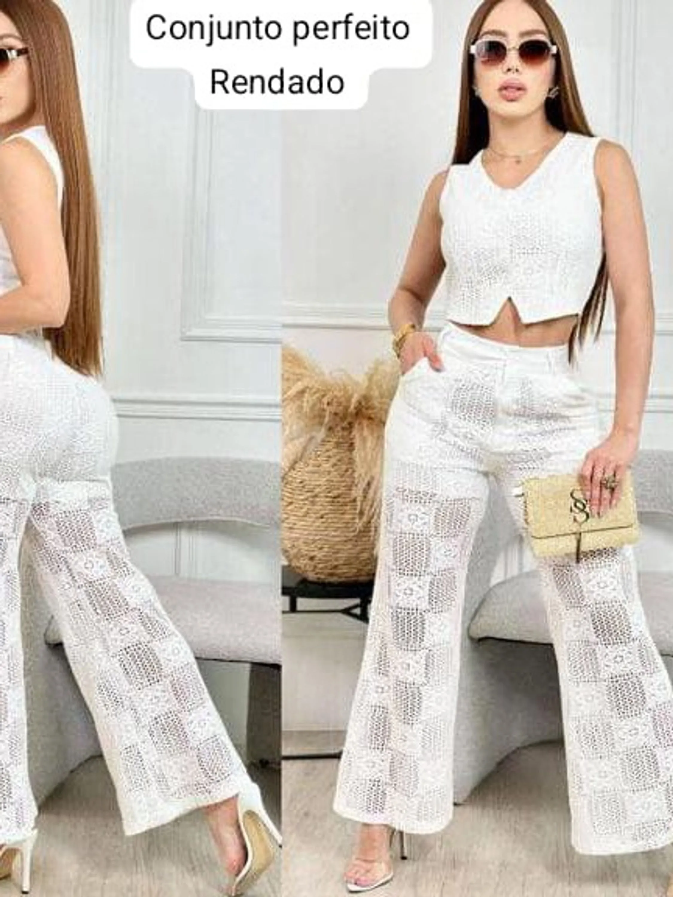 Conjunto renda importada