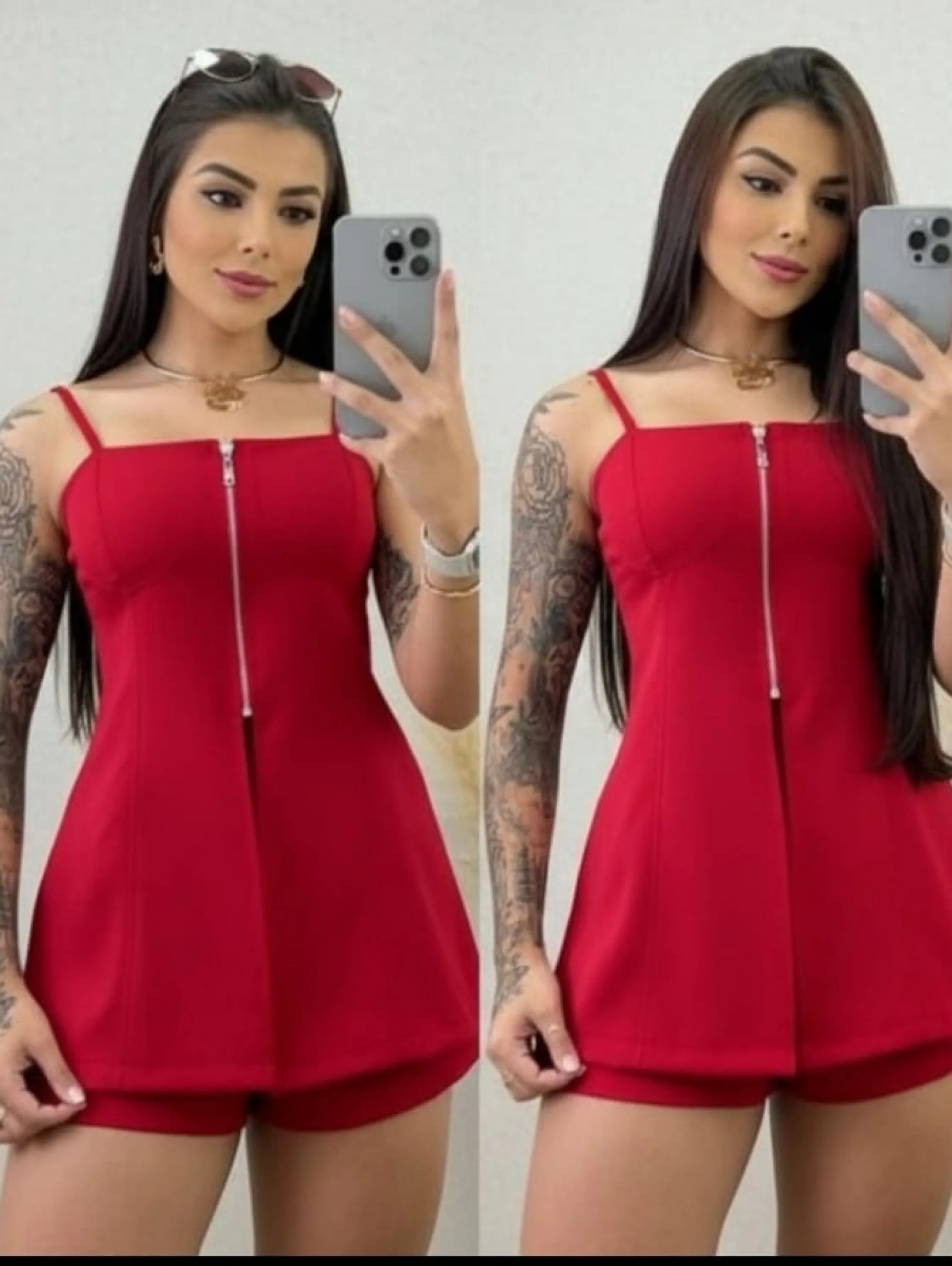 Conjunto kyle com zíper