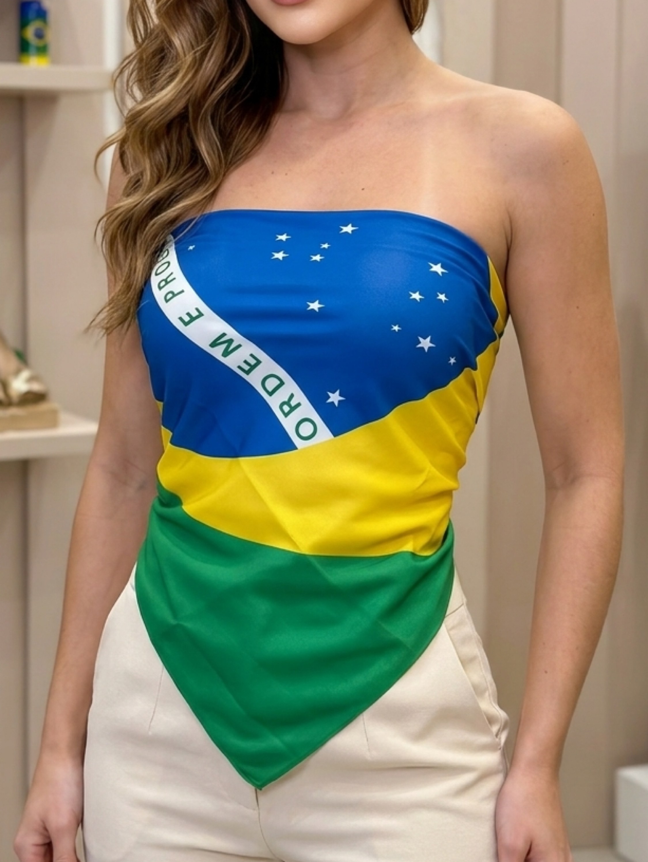 Lenço do Brasil TAM 90x90