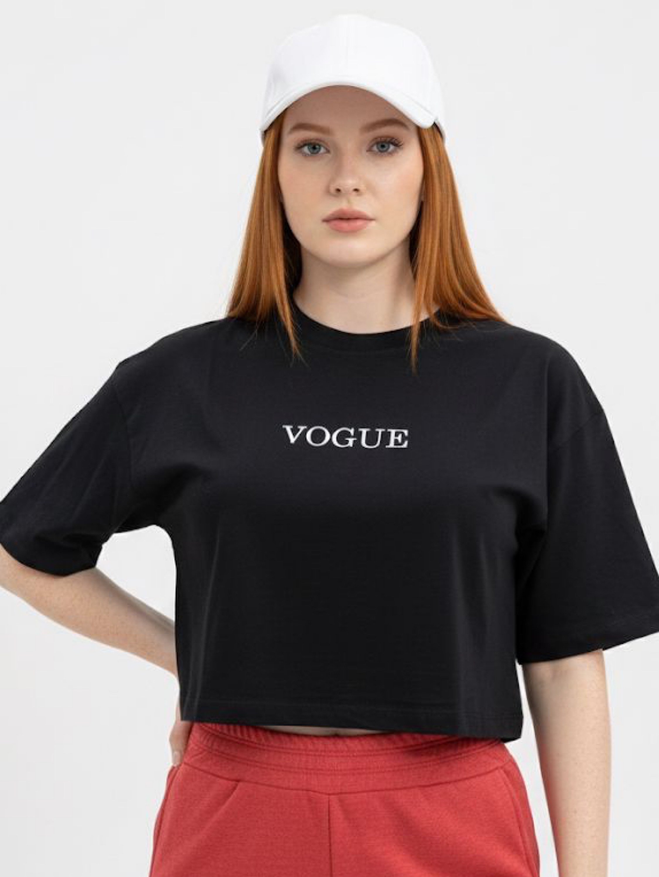 Cropped vogue bordado inspiração Virgínia