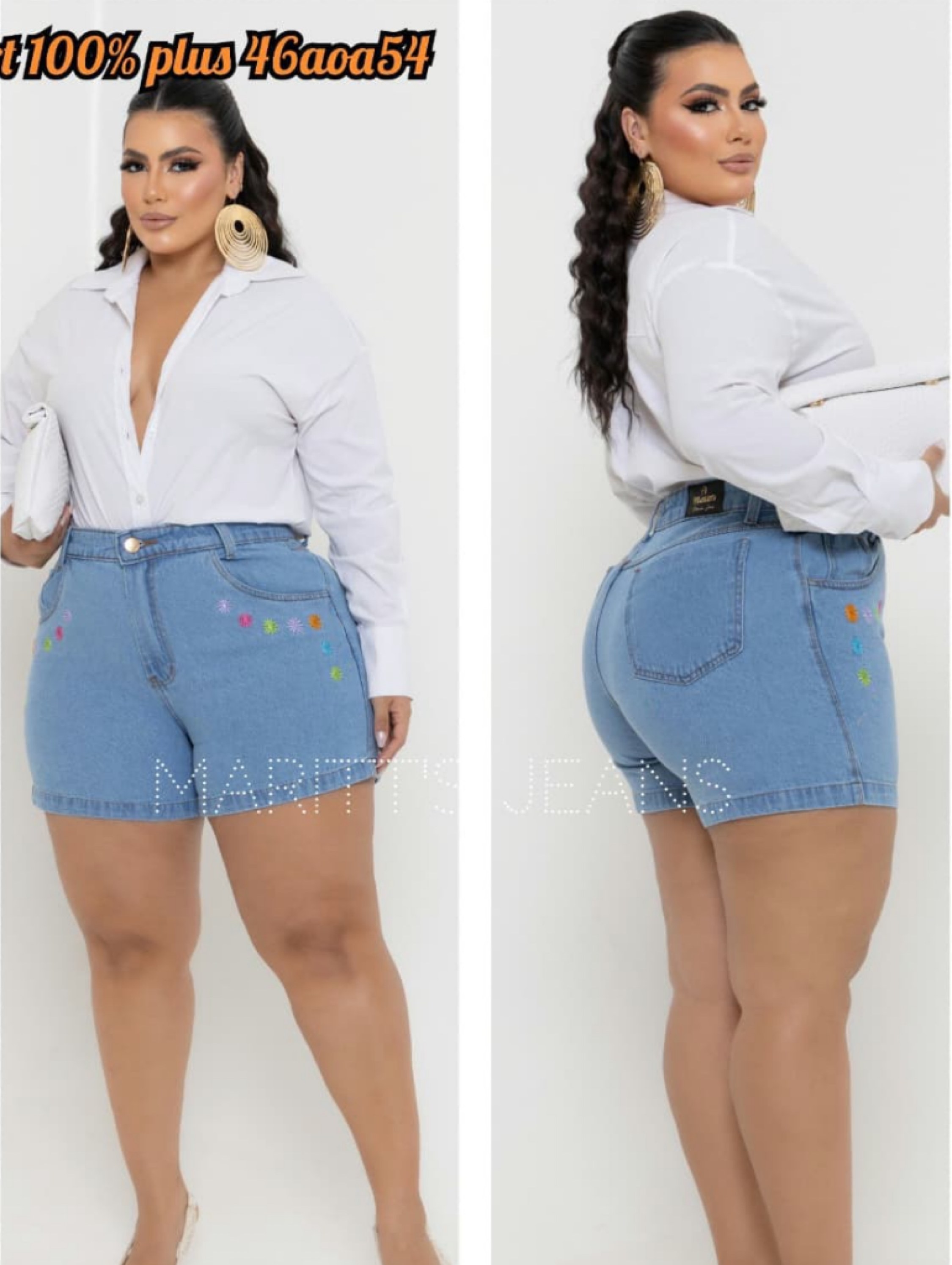Shorts 100 % Jeans Plus