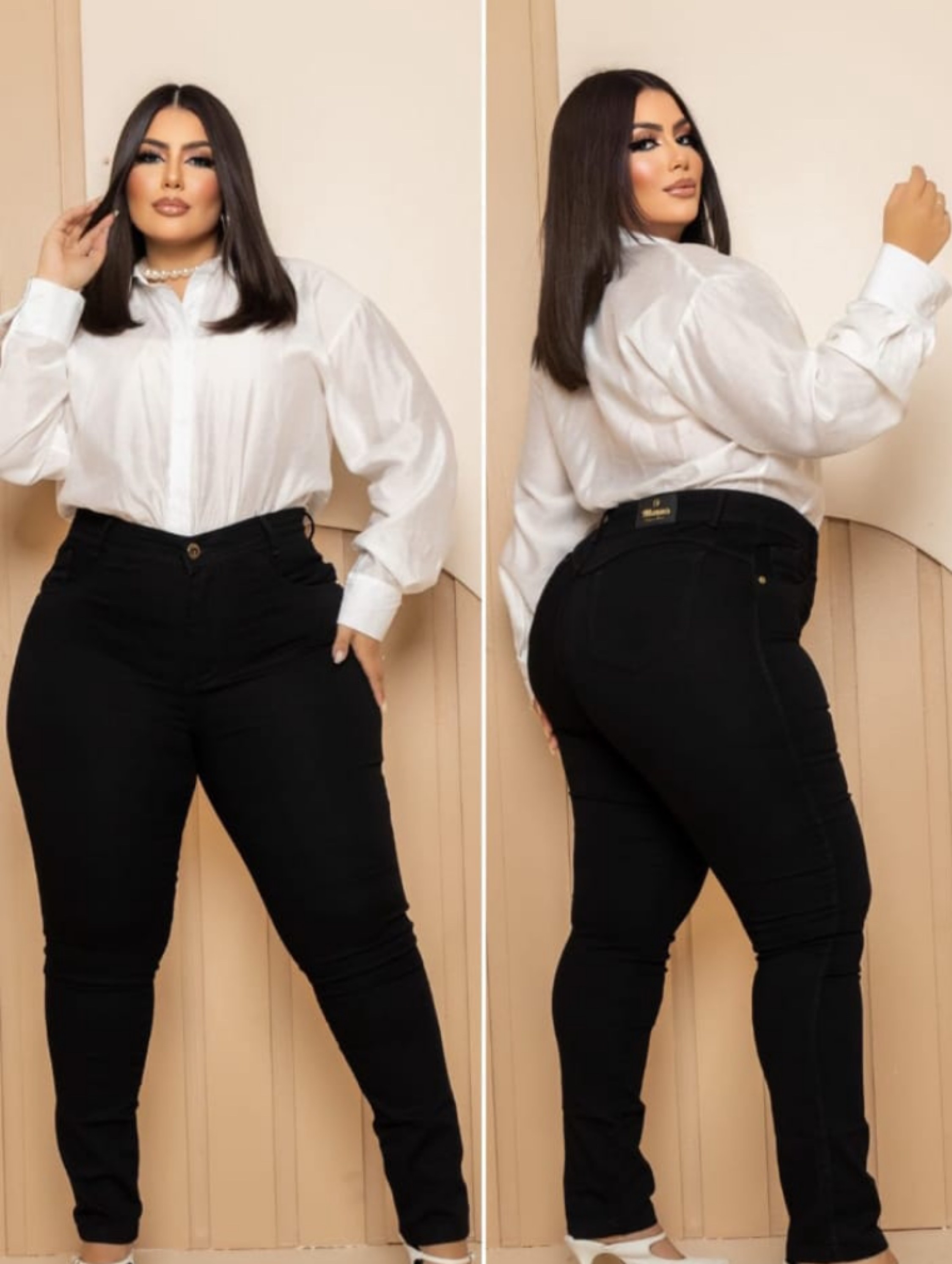 Calça Skinny Plus