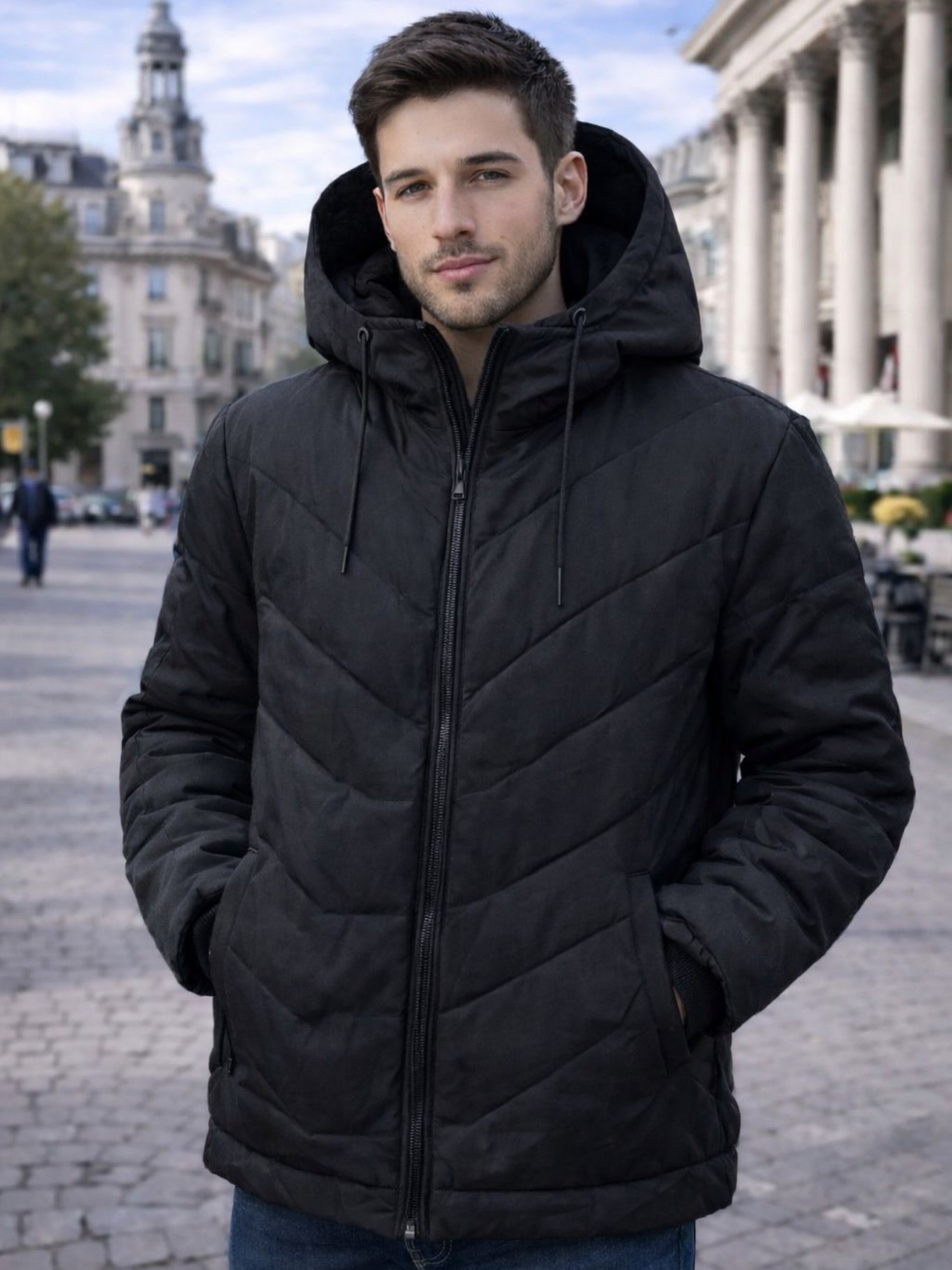 Jaqueta Bobojaco forrada masculina