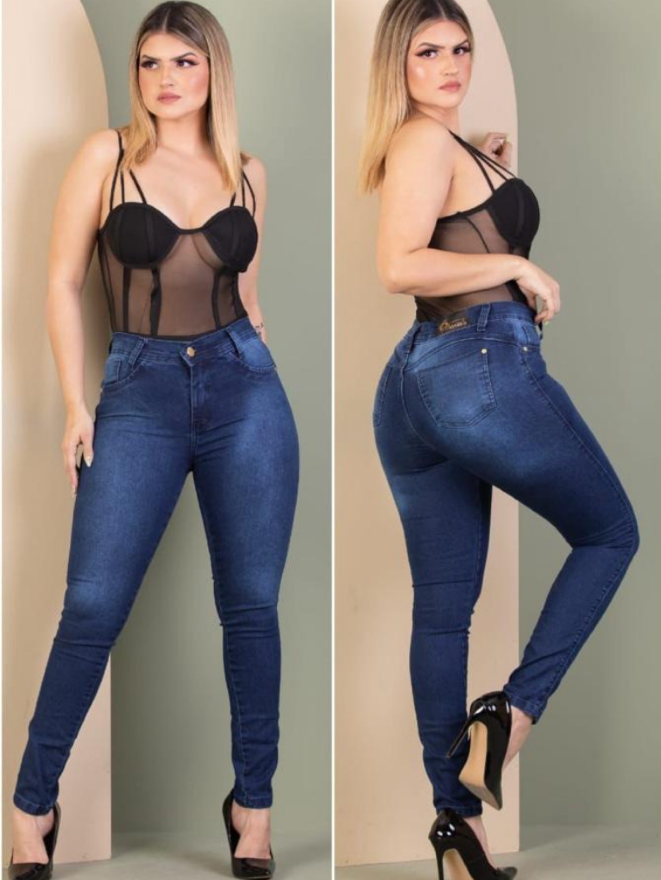 Calça Skinny