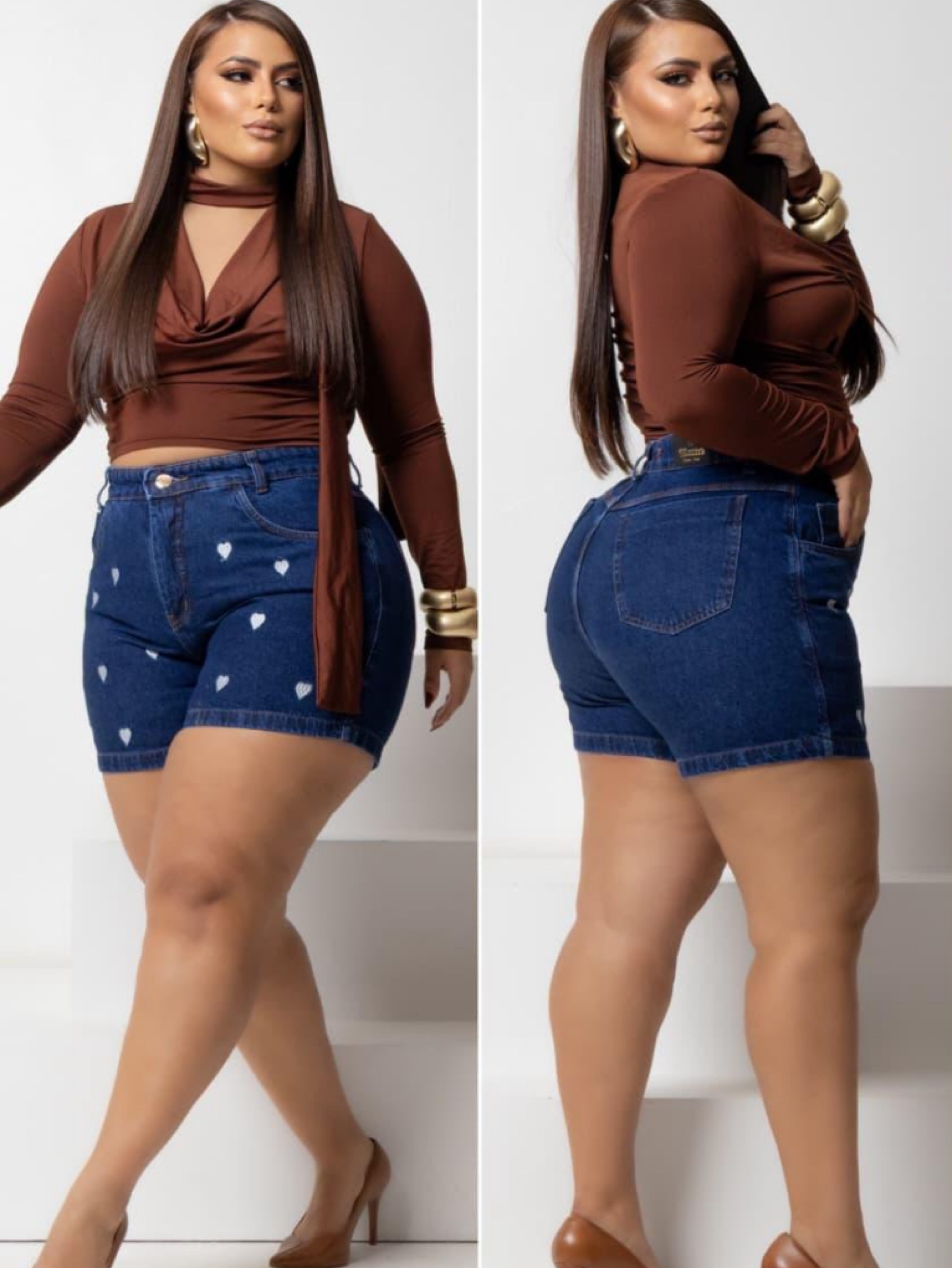 Shorts 100% Jeans Plus