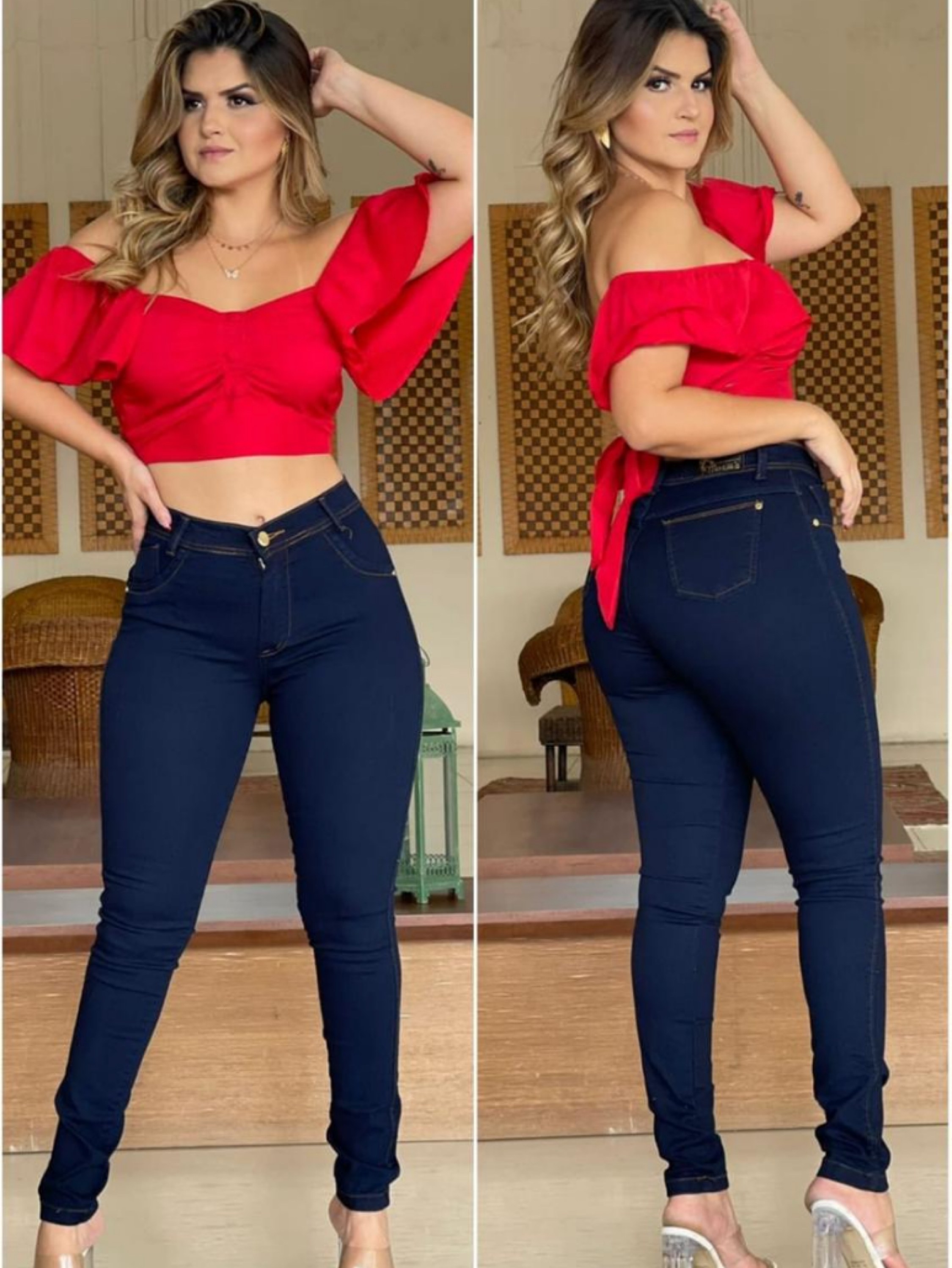 Calça Skinny