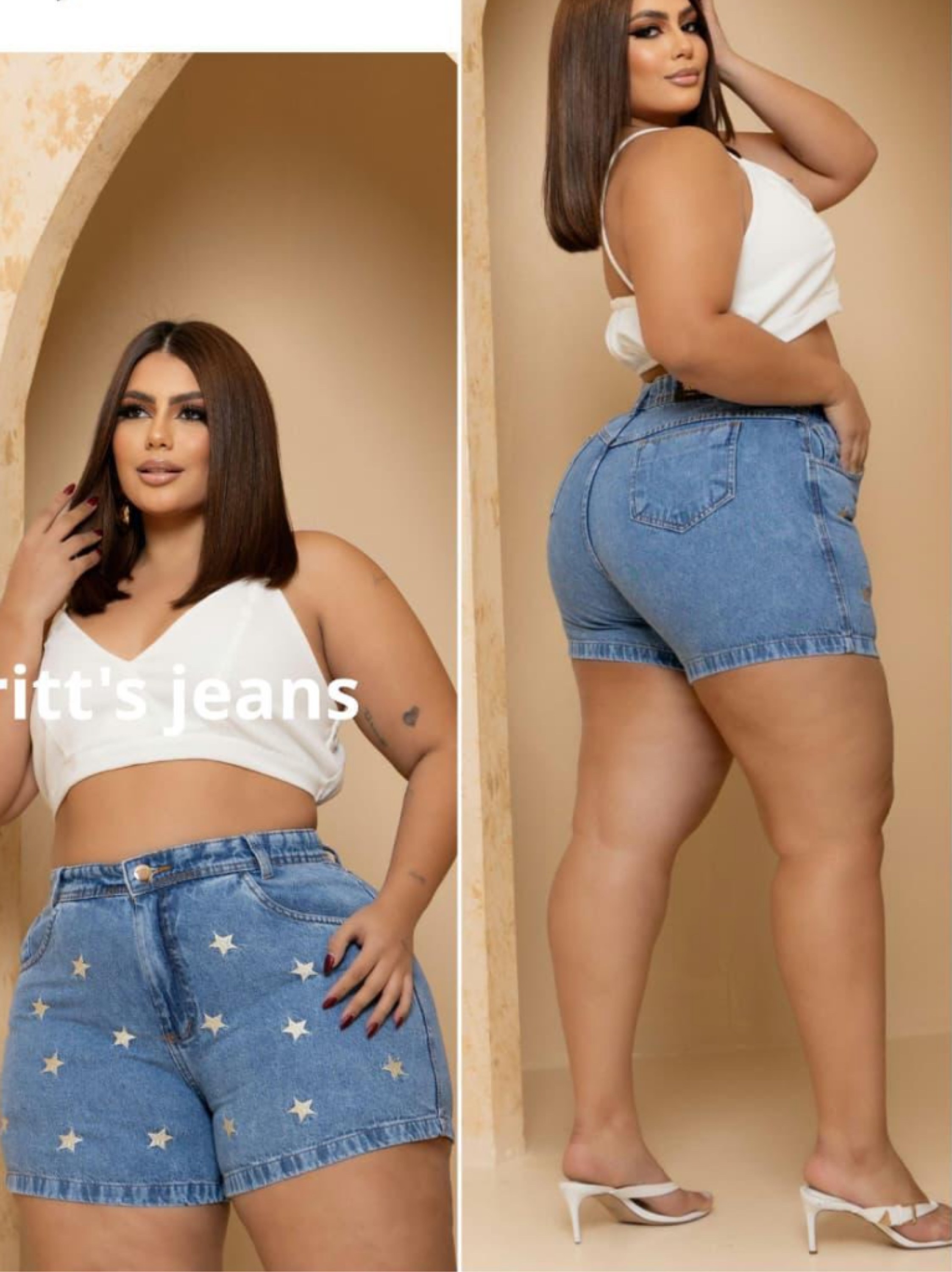 Shorts 100 % Jeans Plus