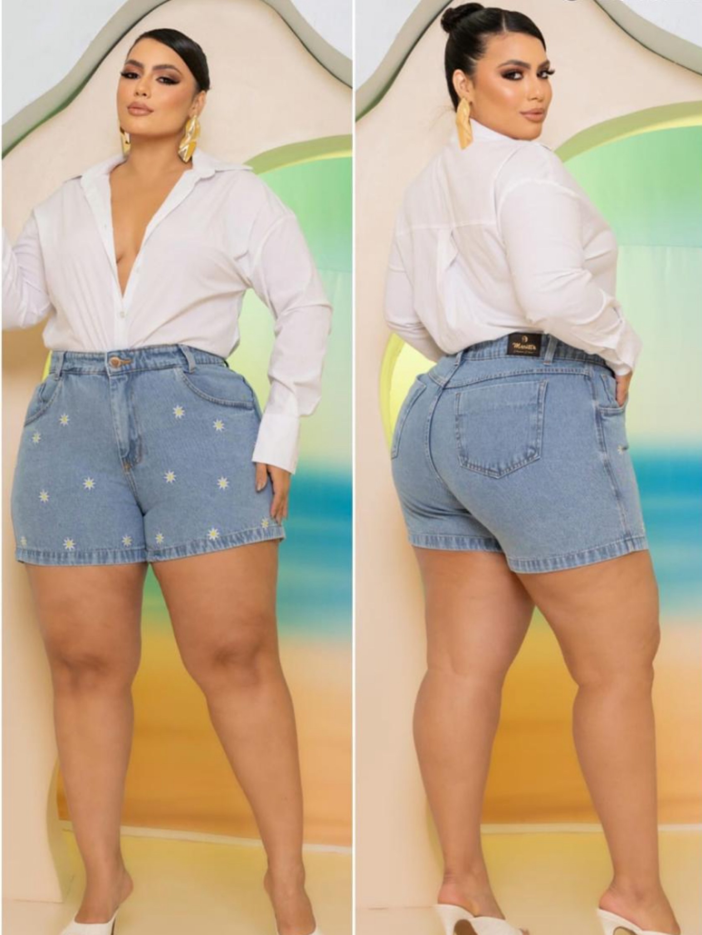 Shorts 100% Jeans Plus