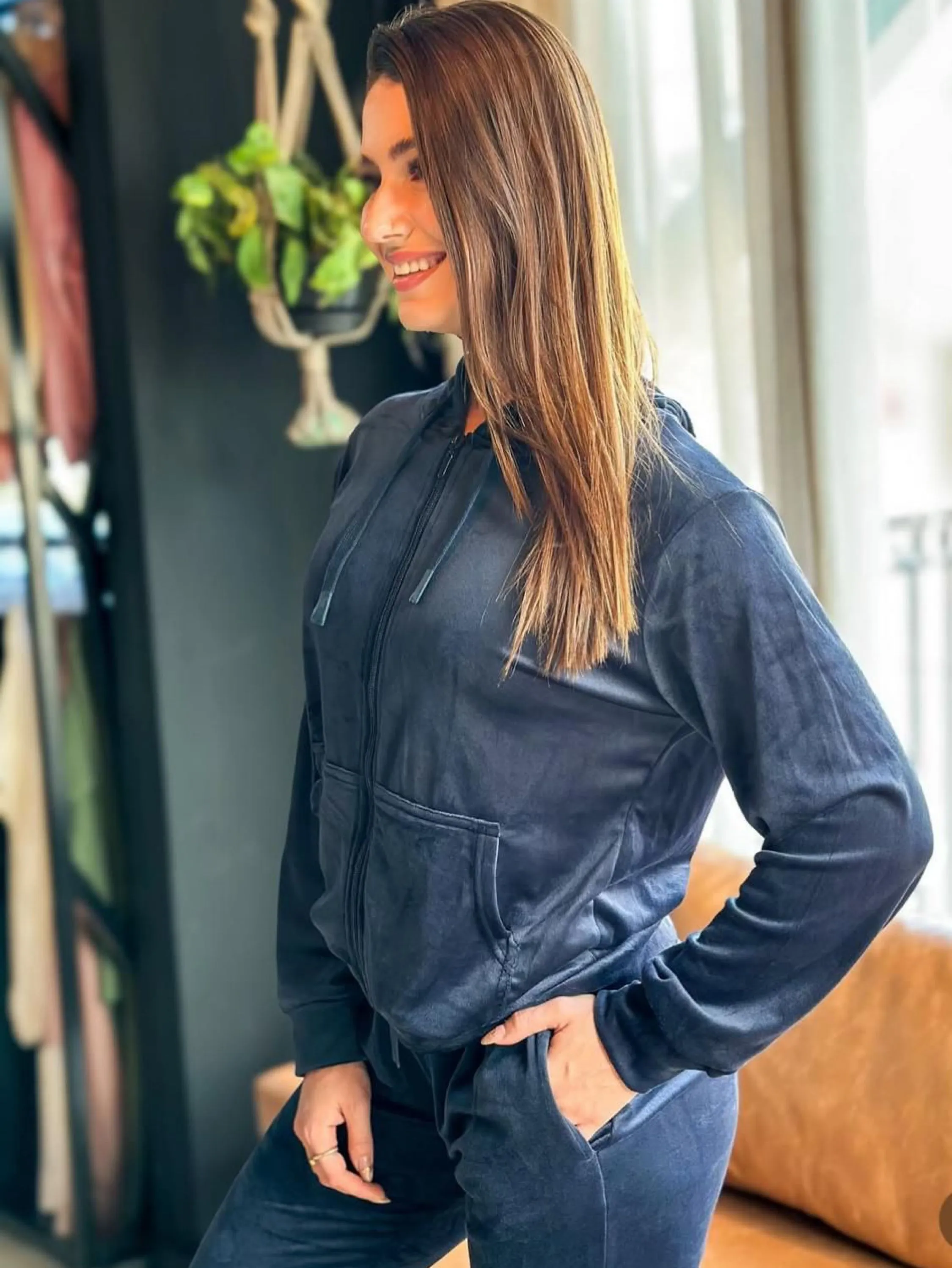 Conjunto Feminino Aveludado