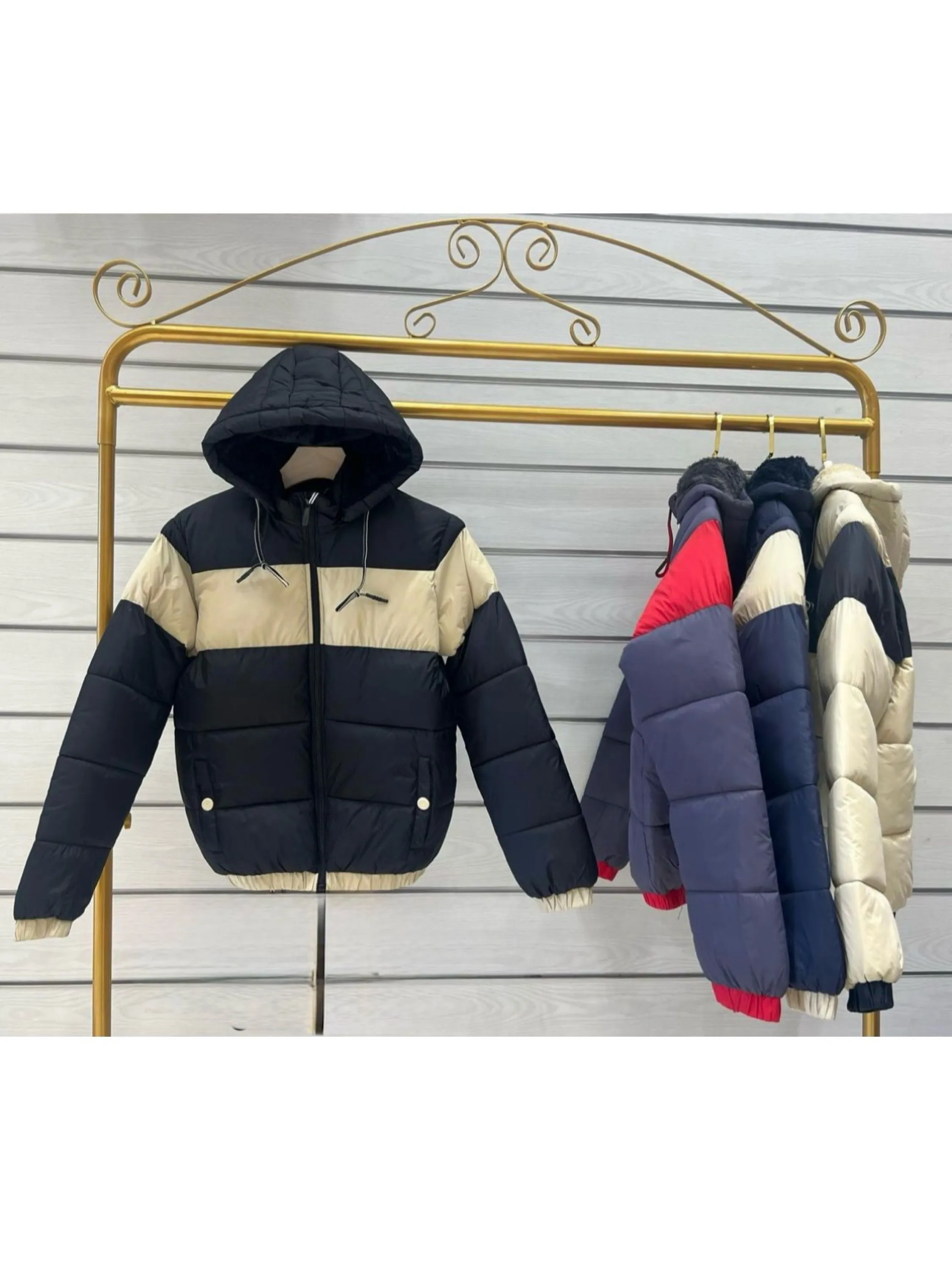 Jaqueta nylon forrada infantil menino