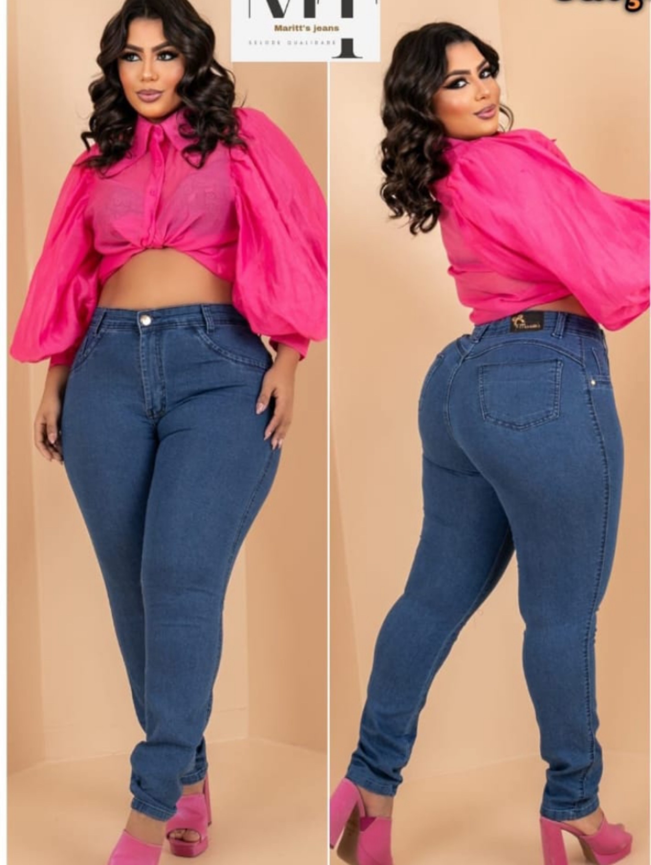 Calça Skinny Plus