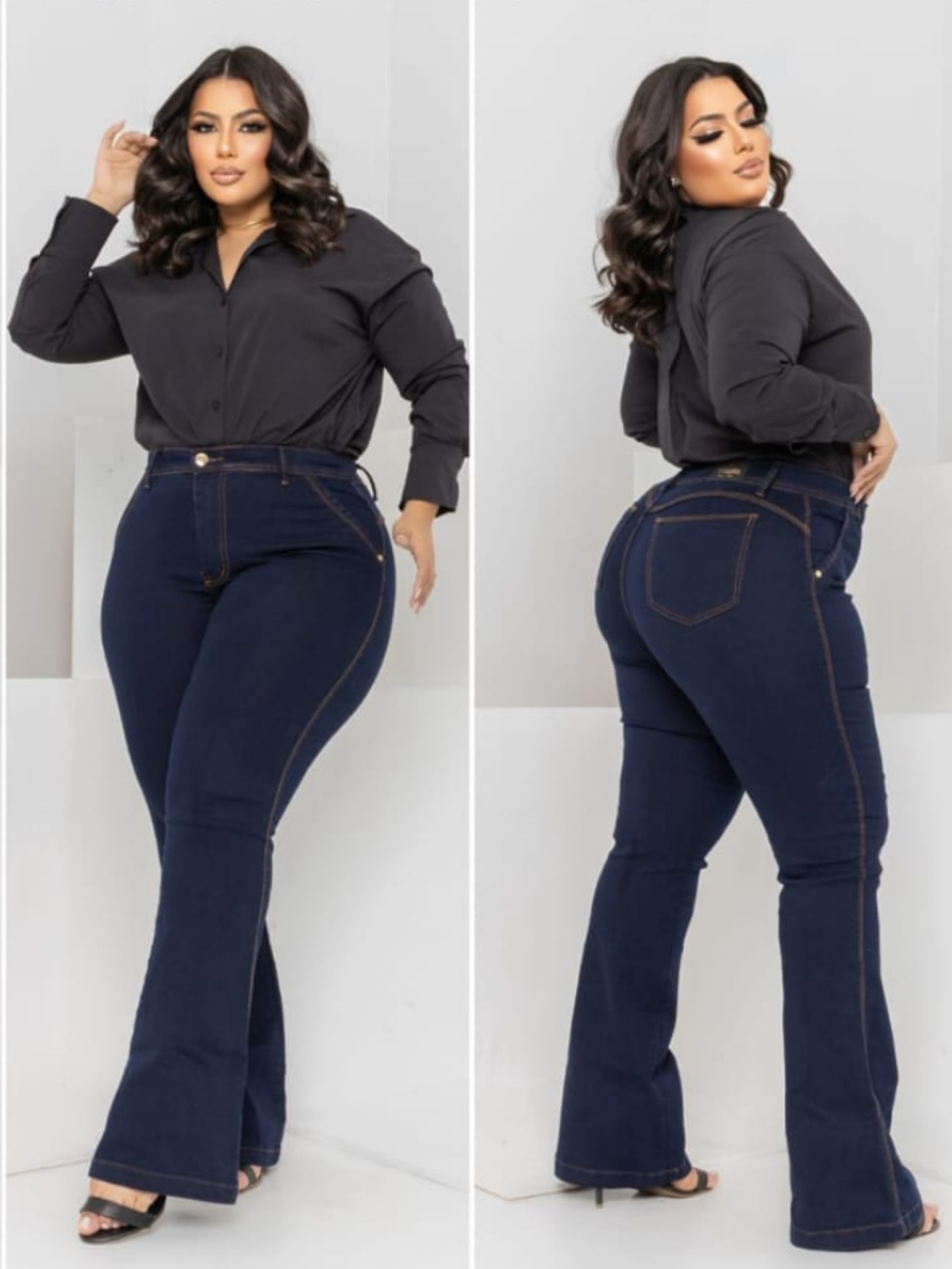 Calça Flare Plus
