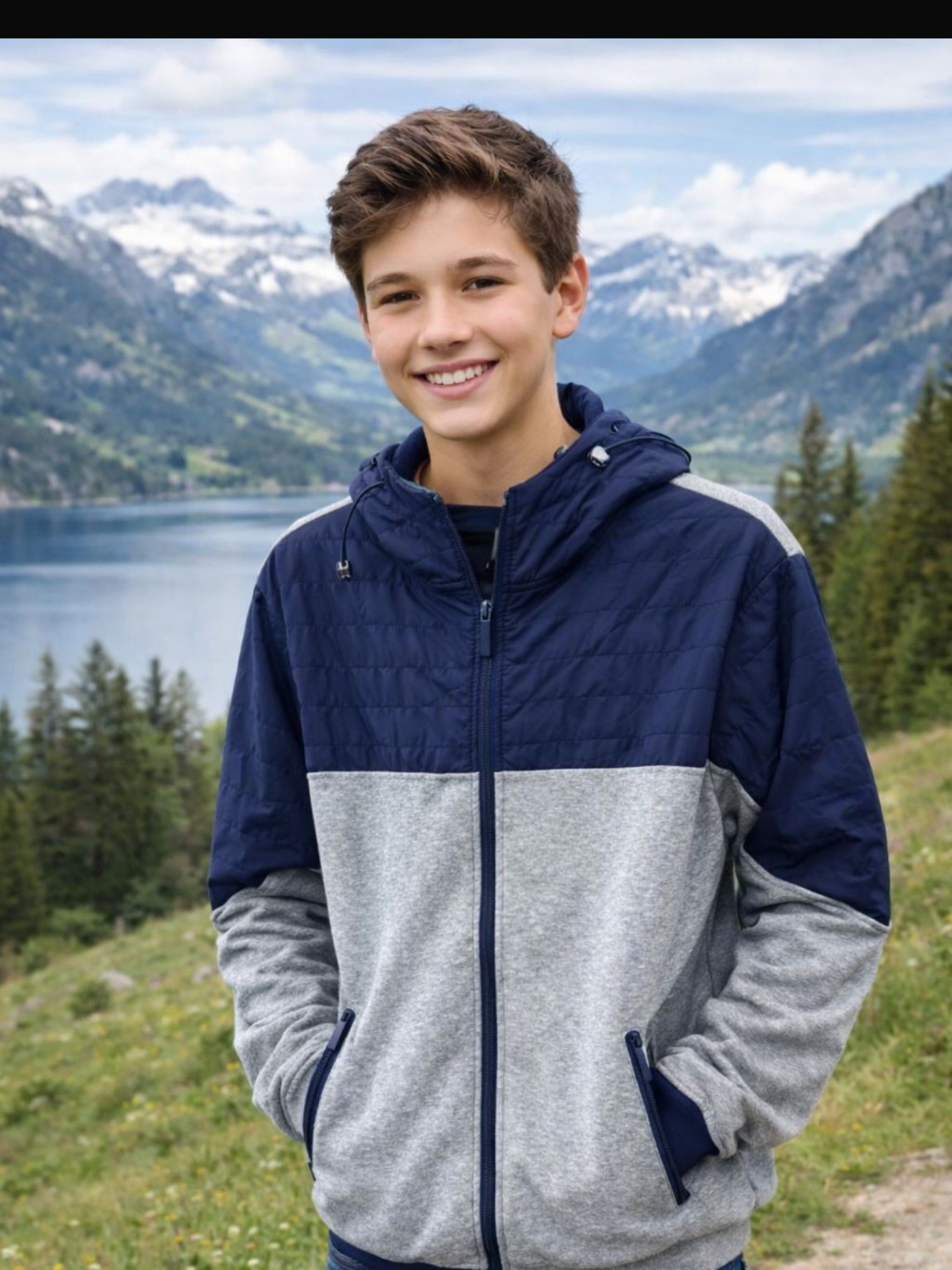 Jaqueta moletom masculino