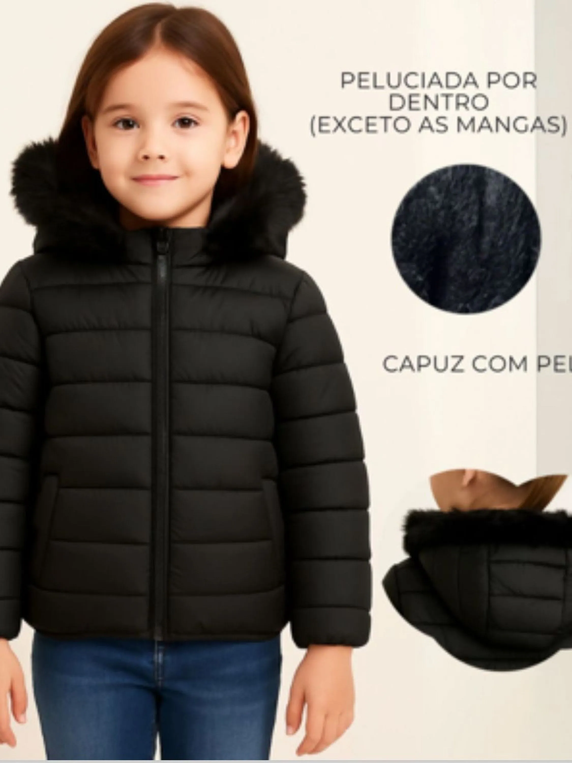 Jaqueta menina bobojaco infatil