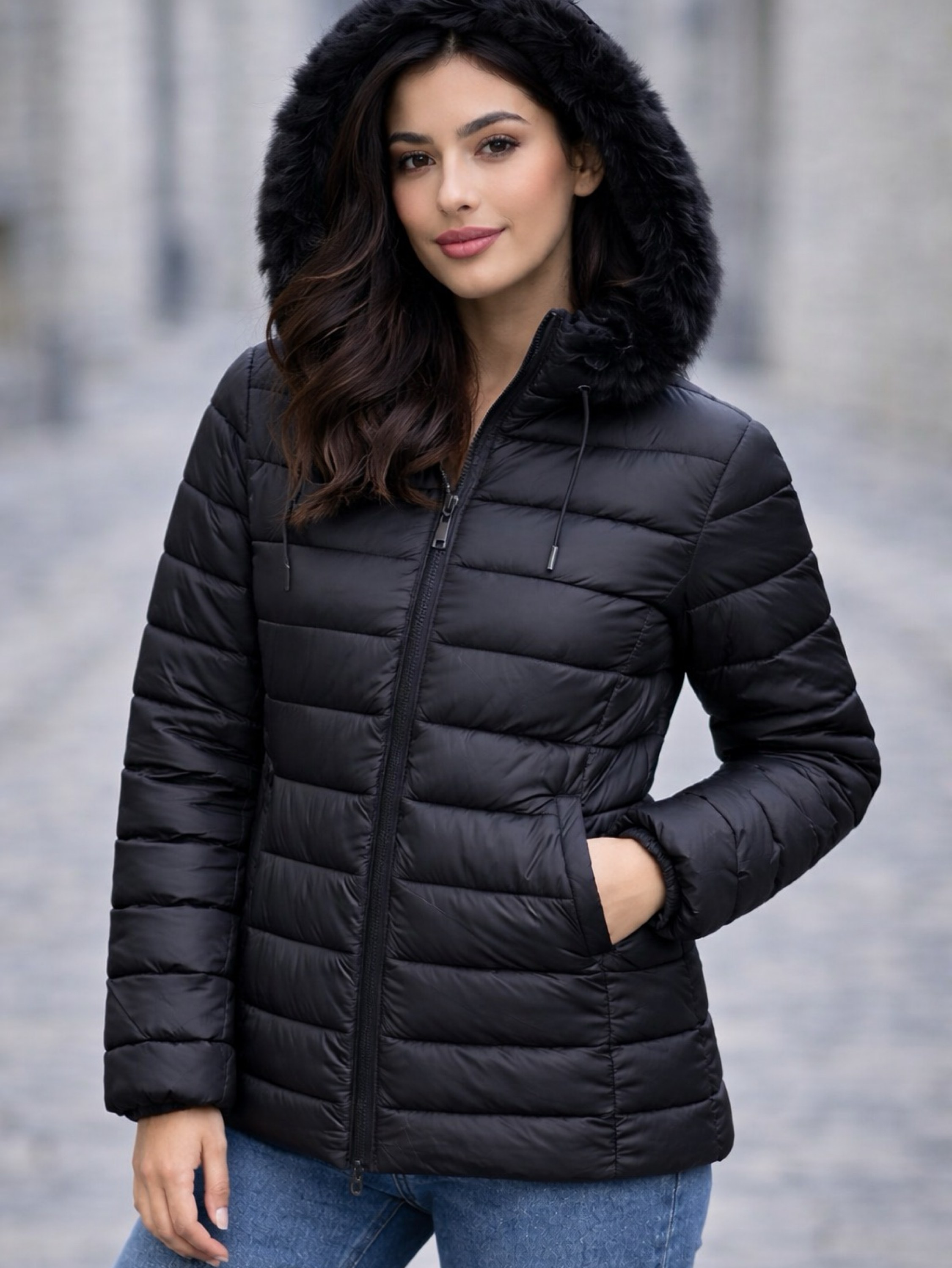 Jaqueta Feminina Nylon