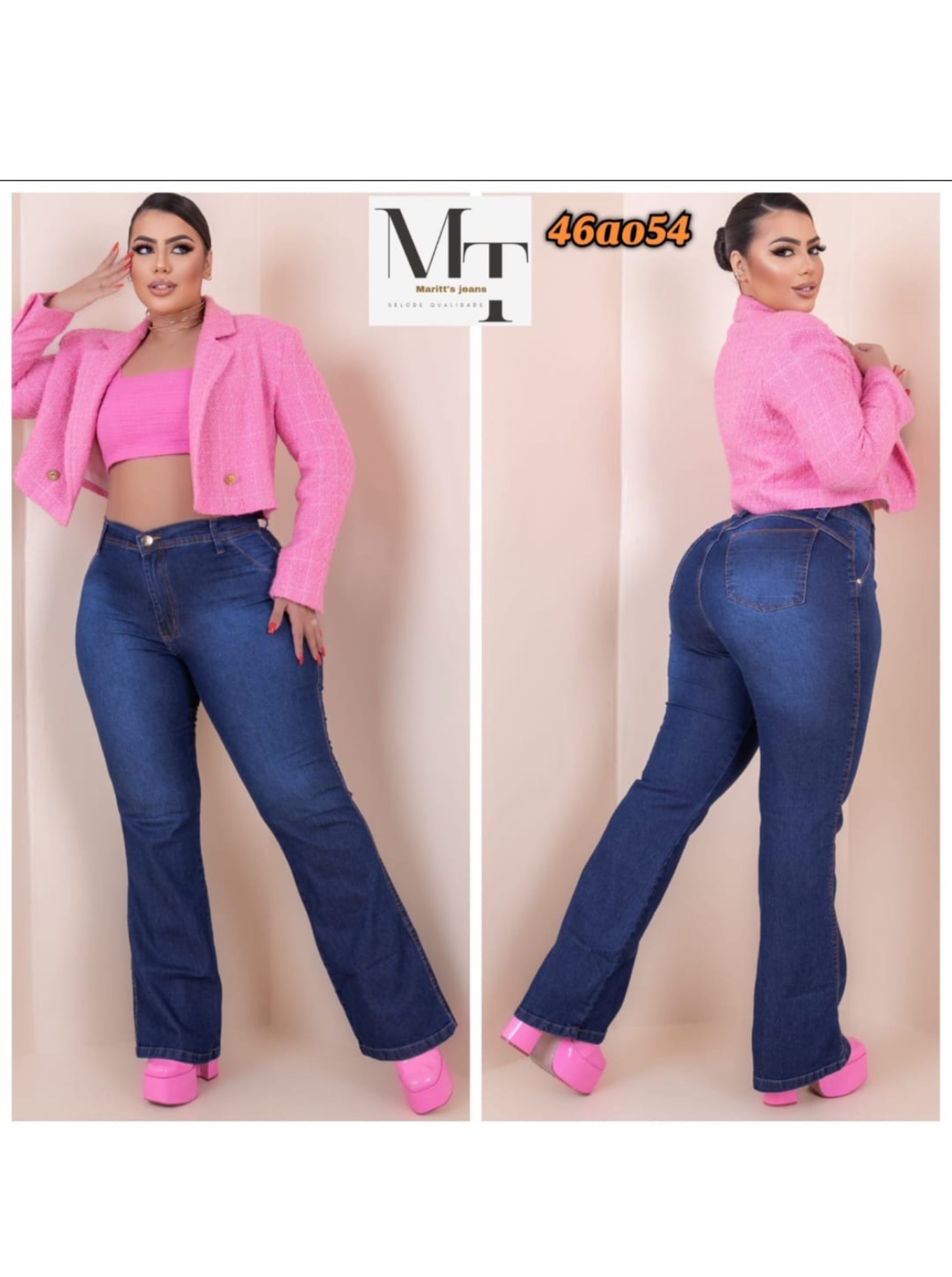 Calça Flare Plus