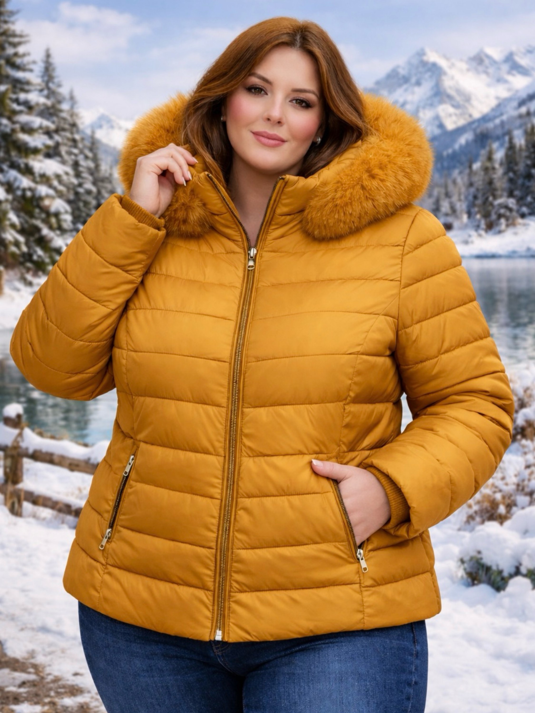 Jaqueta gominho feminino forrada plus size