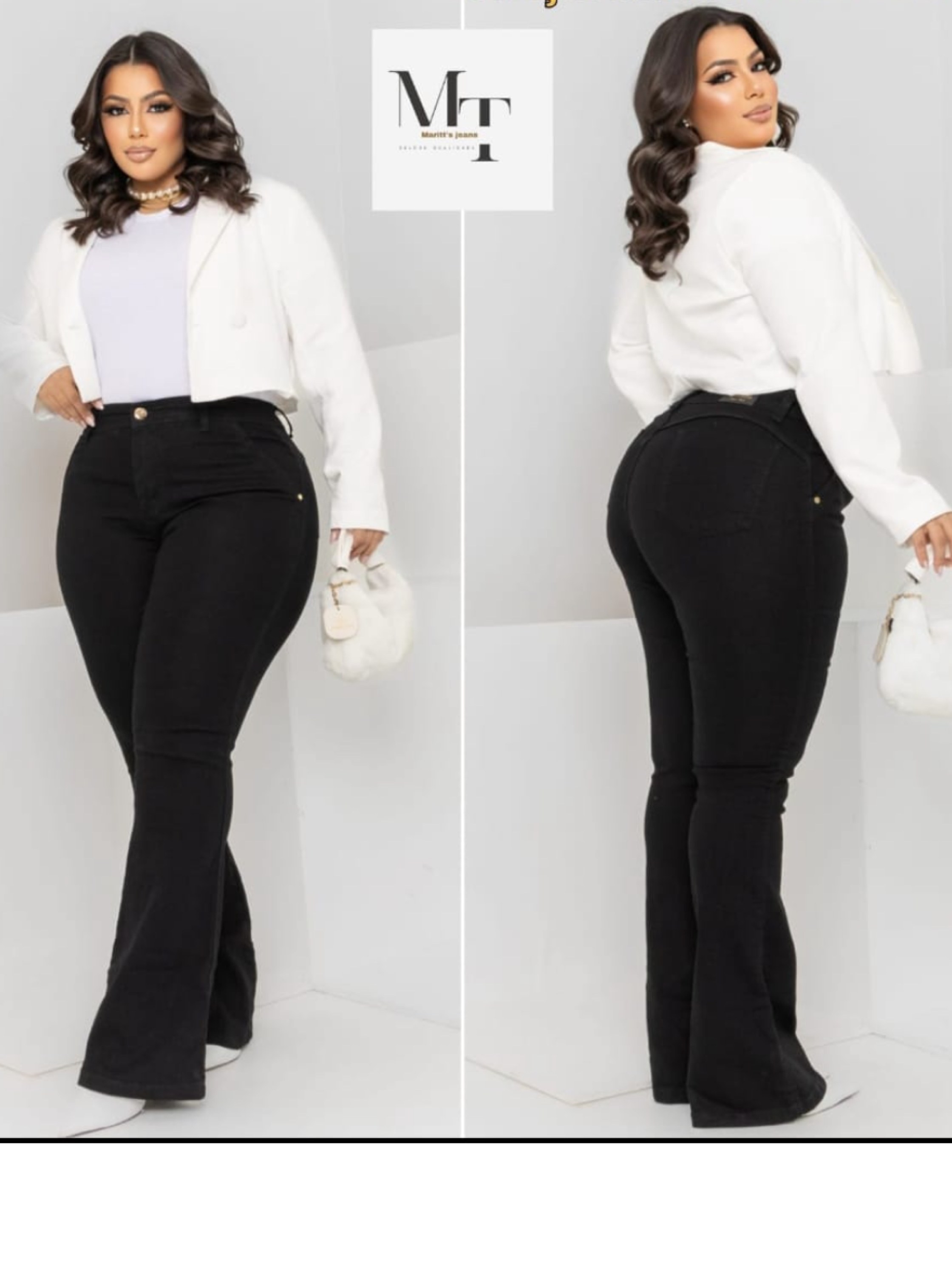 Calça Flare Plus