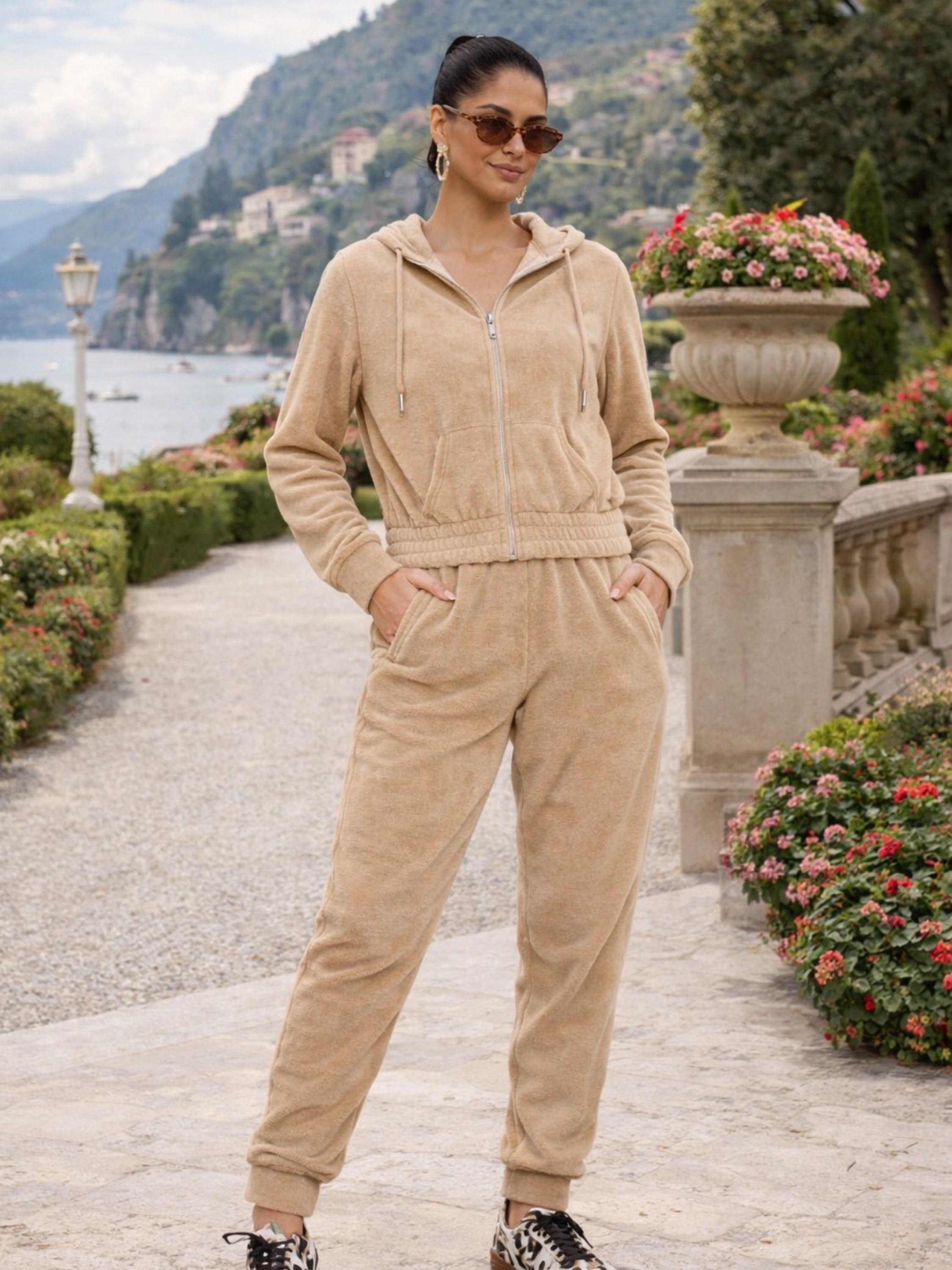 Conjunto plush feminino