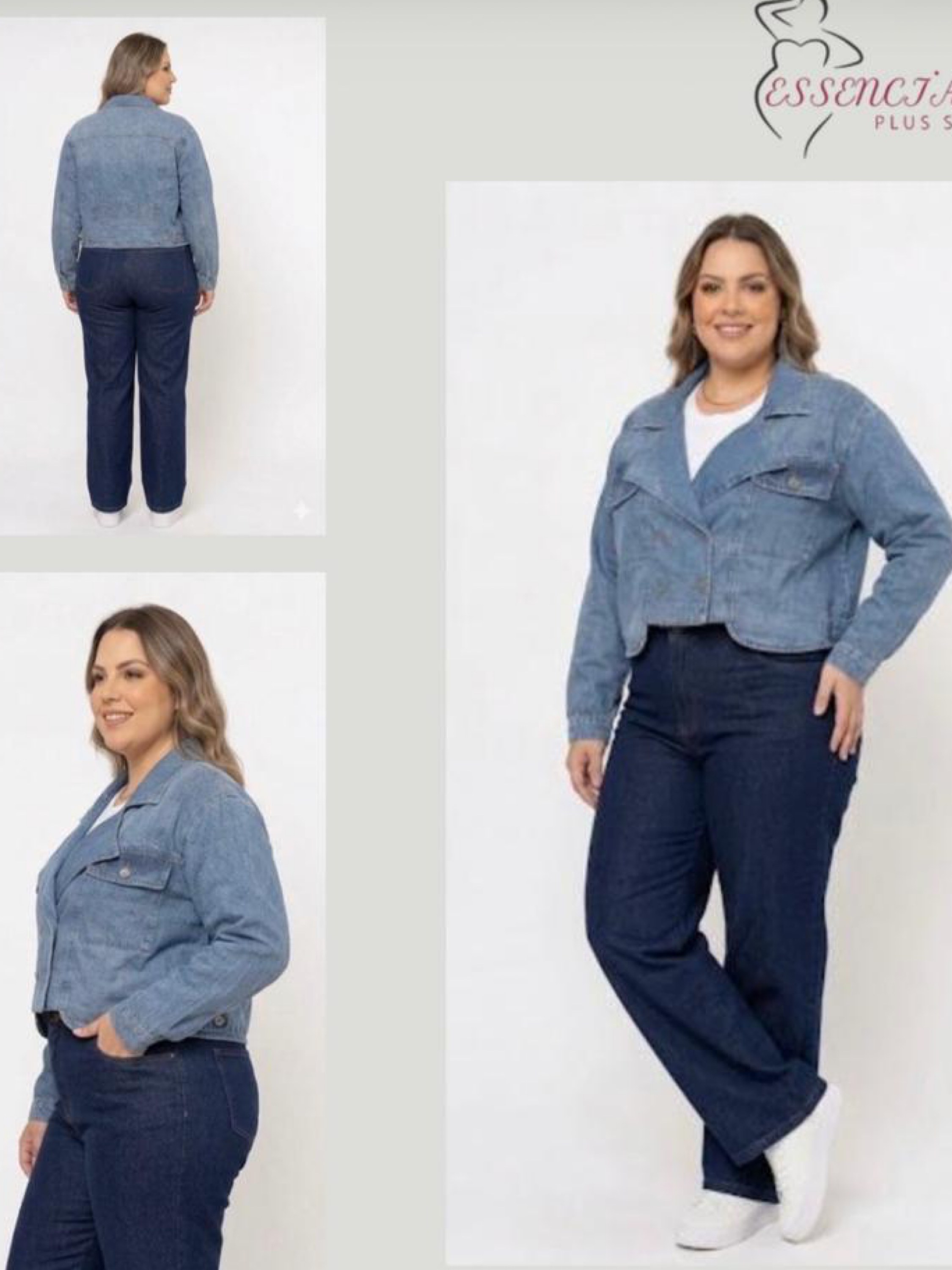 Jaqueta 100%Jeans Plus