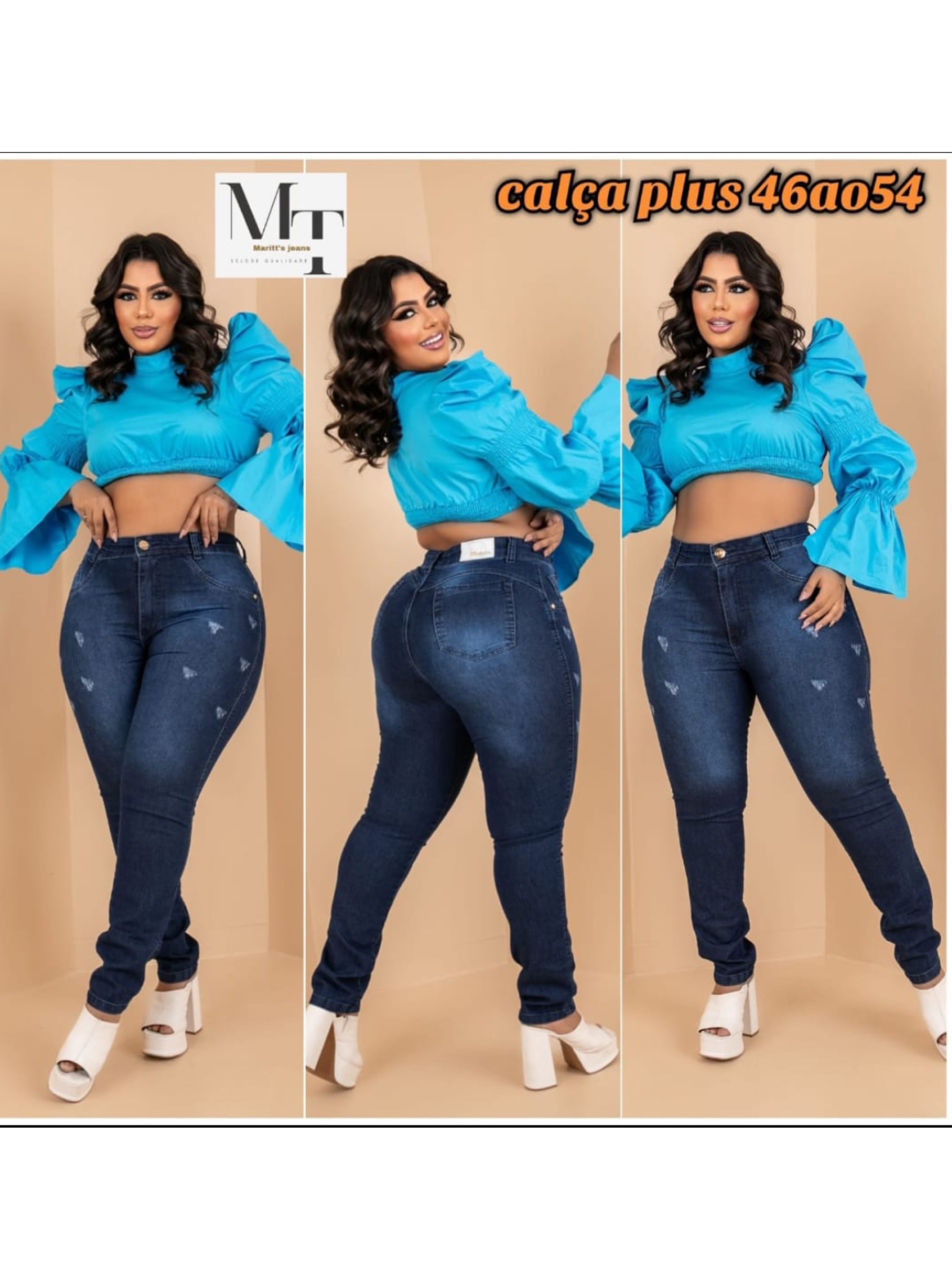 Calça Skinny Plus