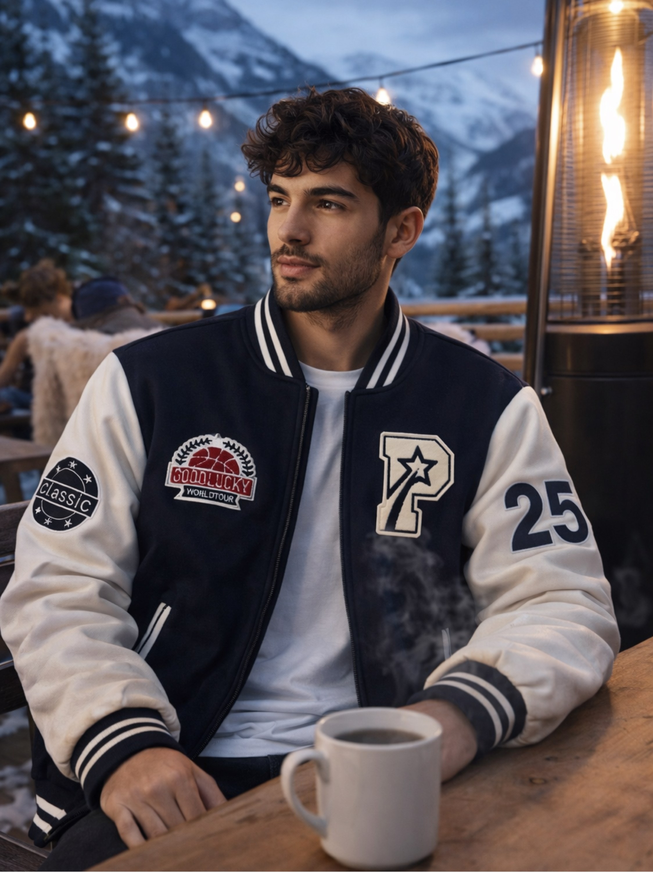 Jaqueta suede masculina