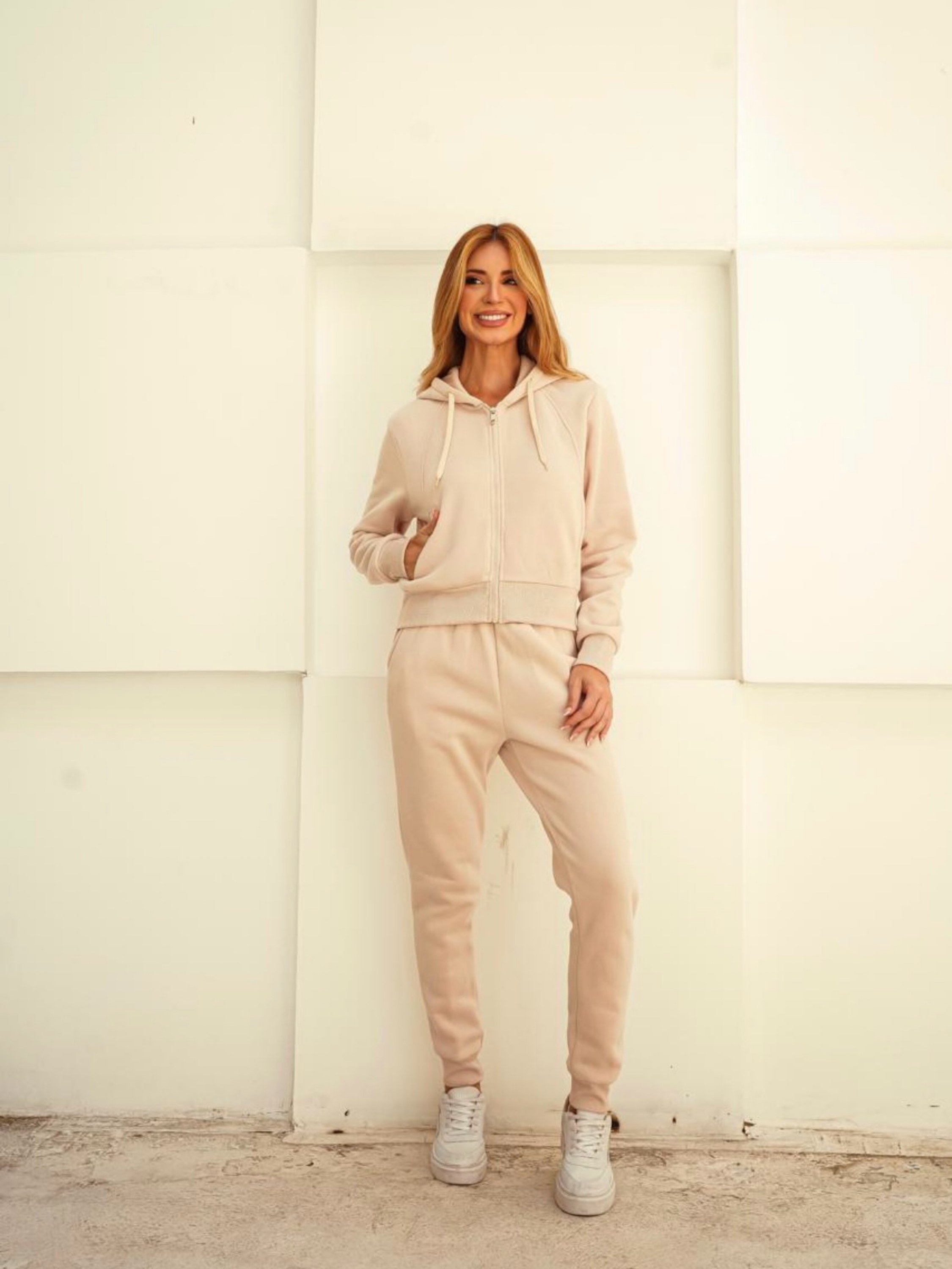 Conjunto moletom forrada feminino