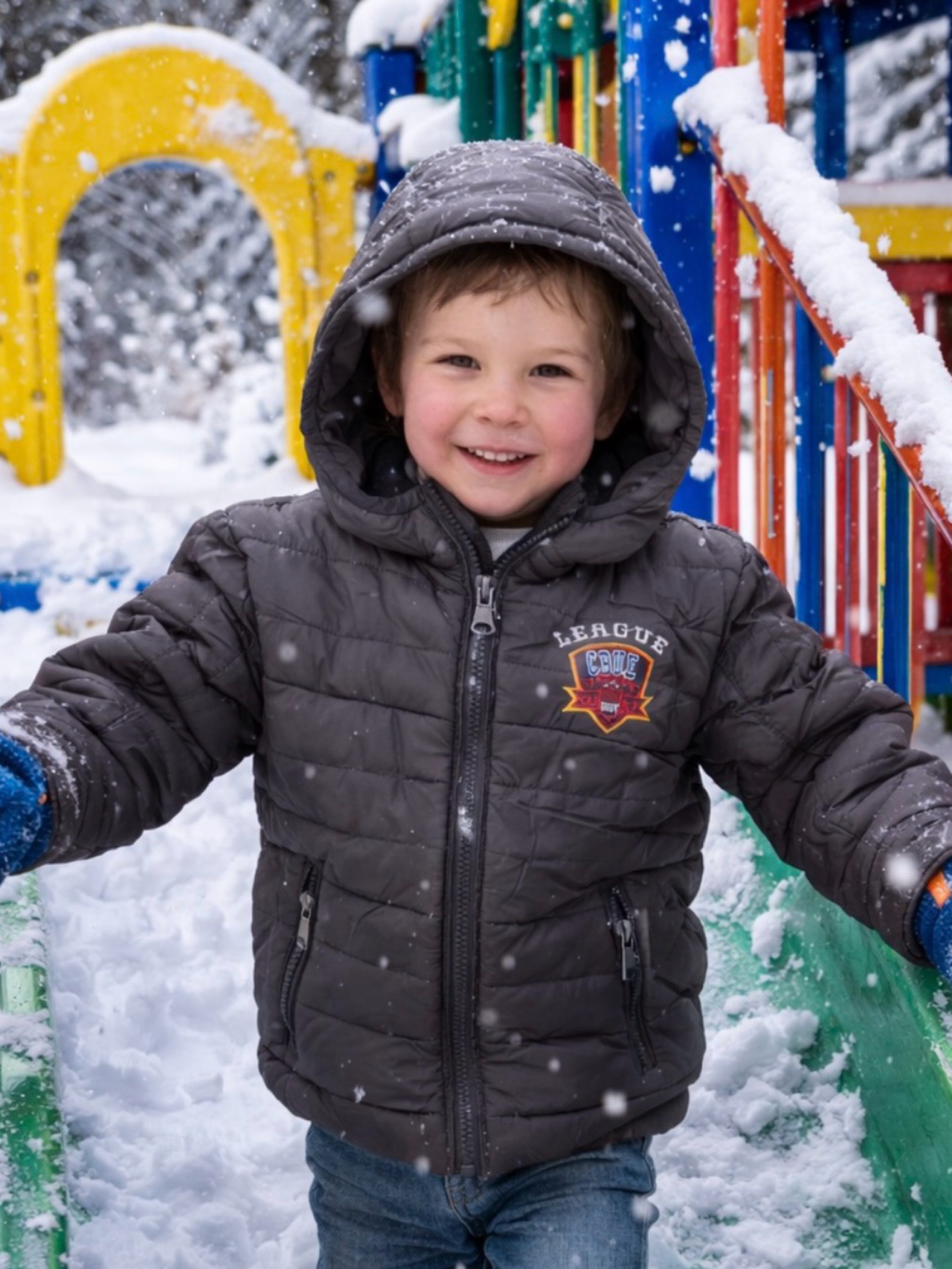 Jauqeta infantil menino forrada