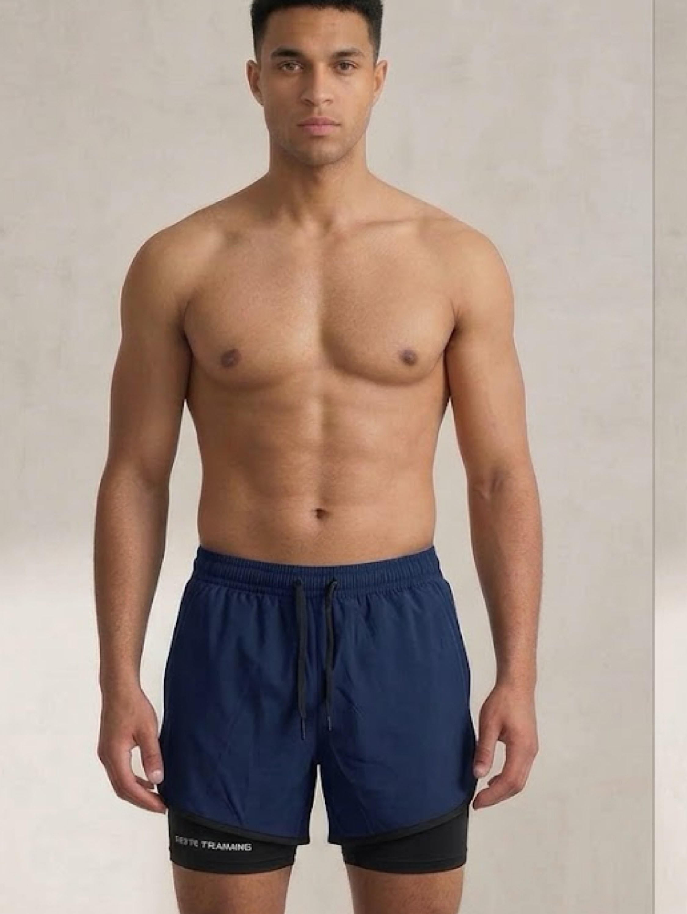 Shorts Duplo academia Masculino