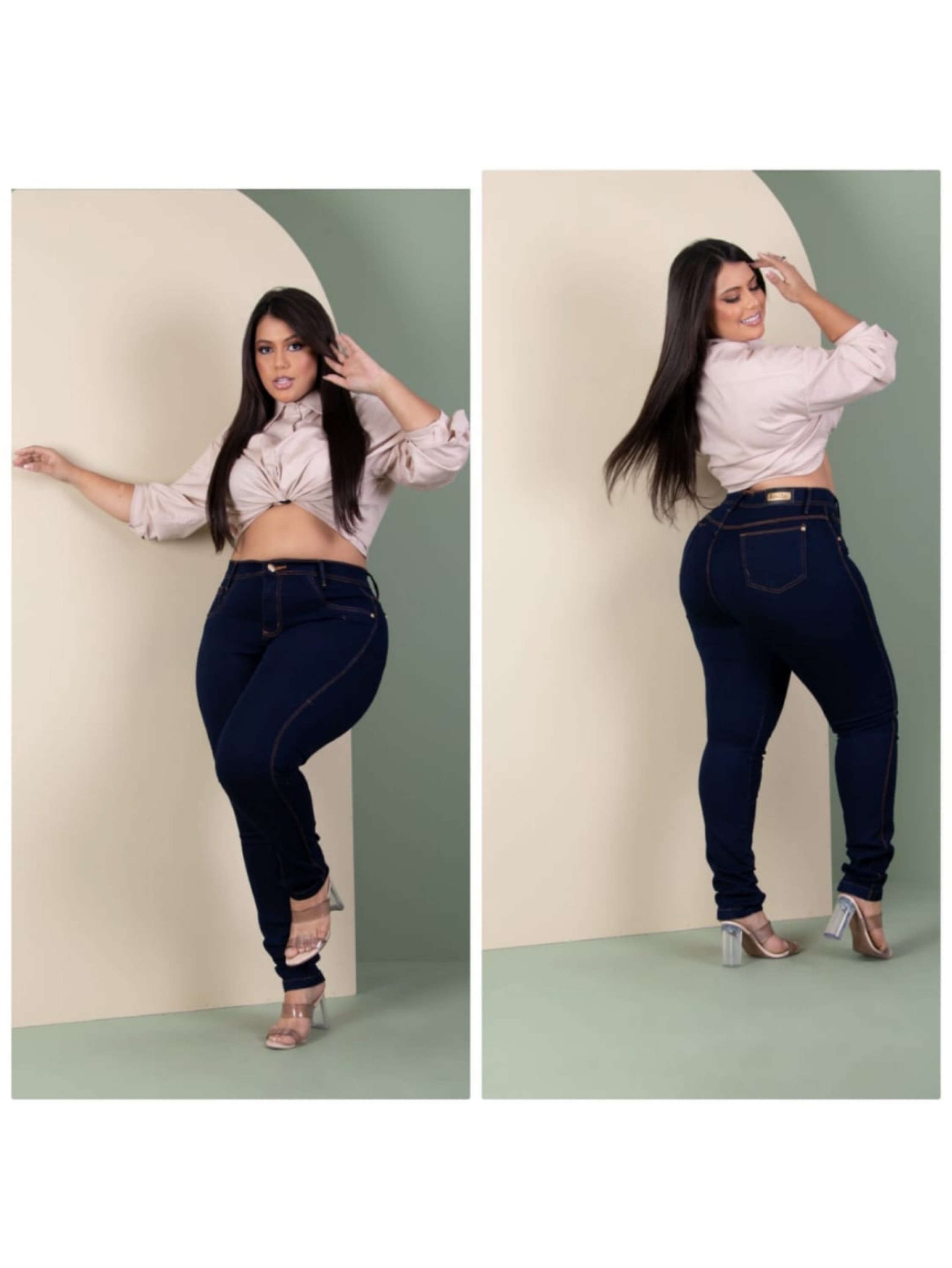 Calça Skinny Plus