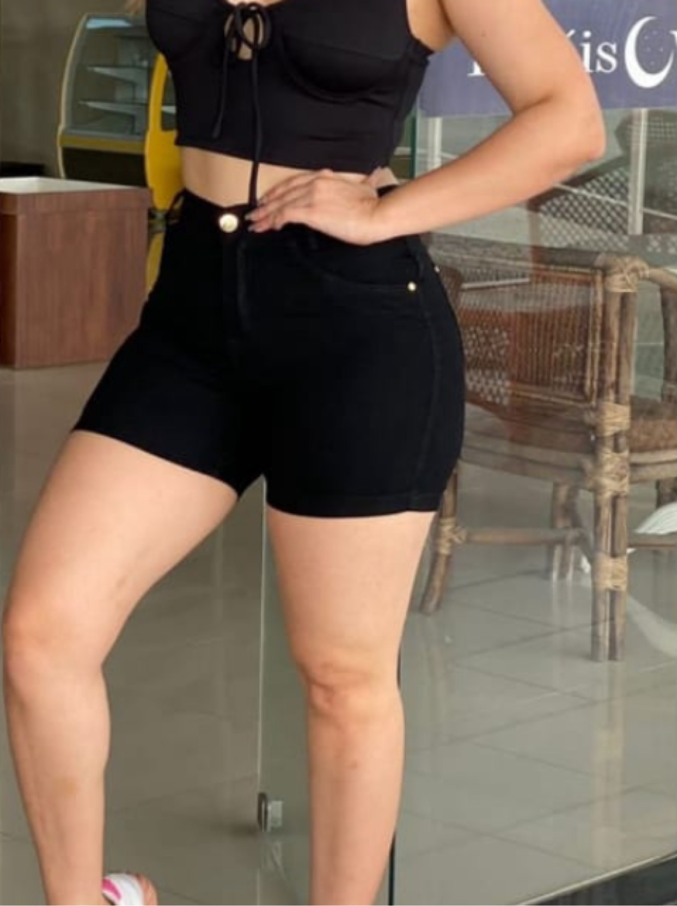 Bermuda meia coxa