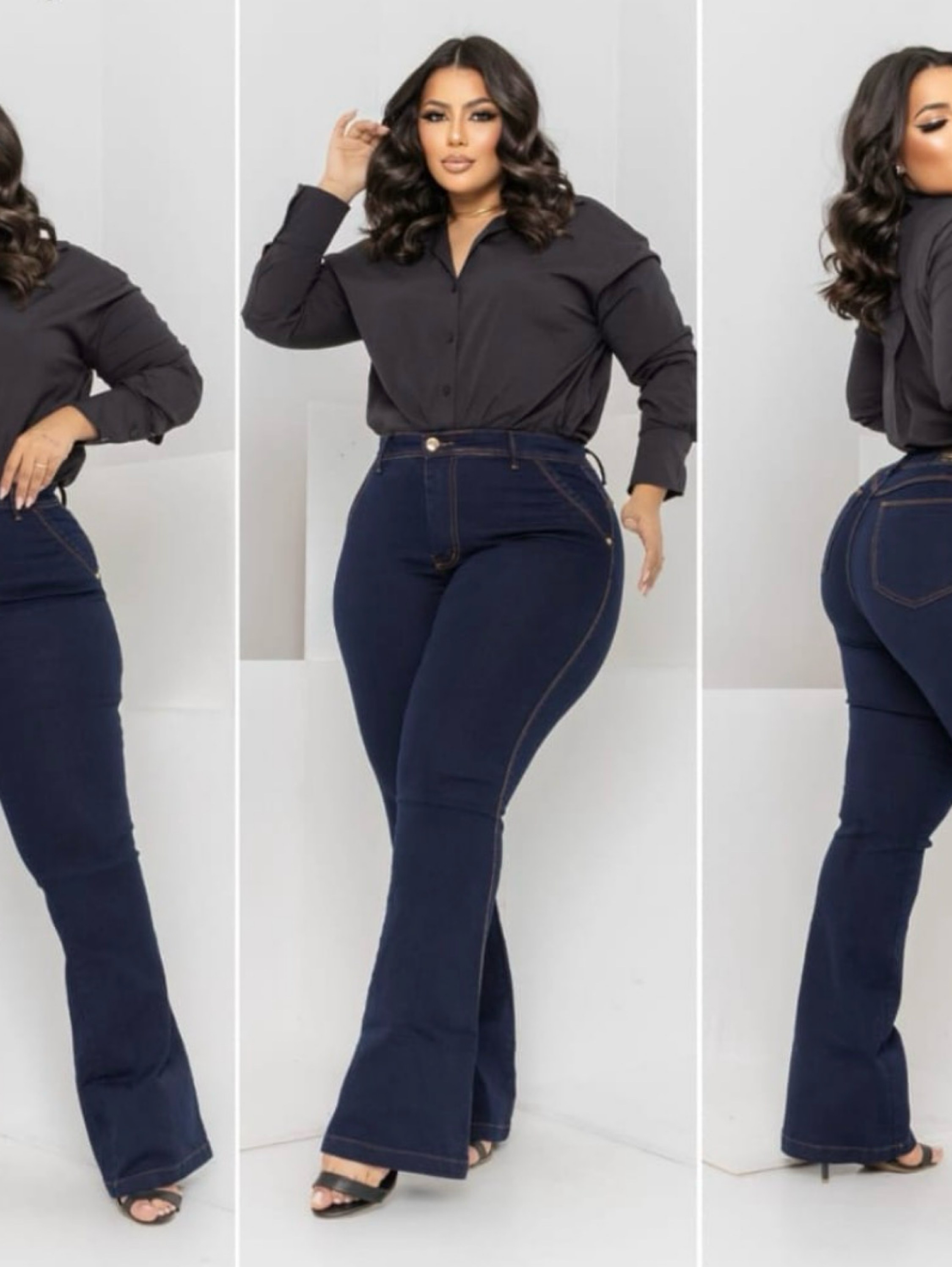 Calça Flare Plus