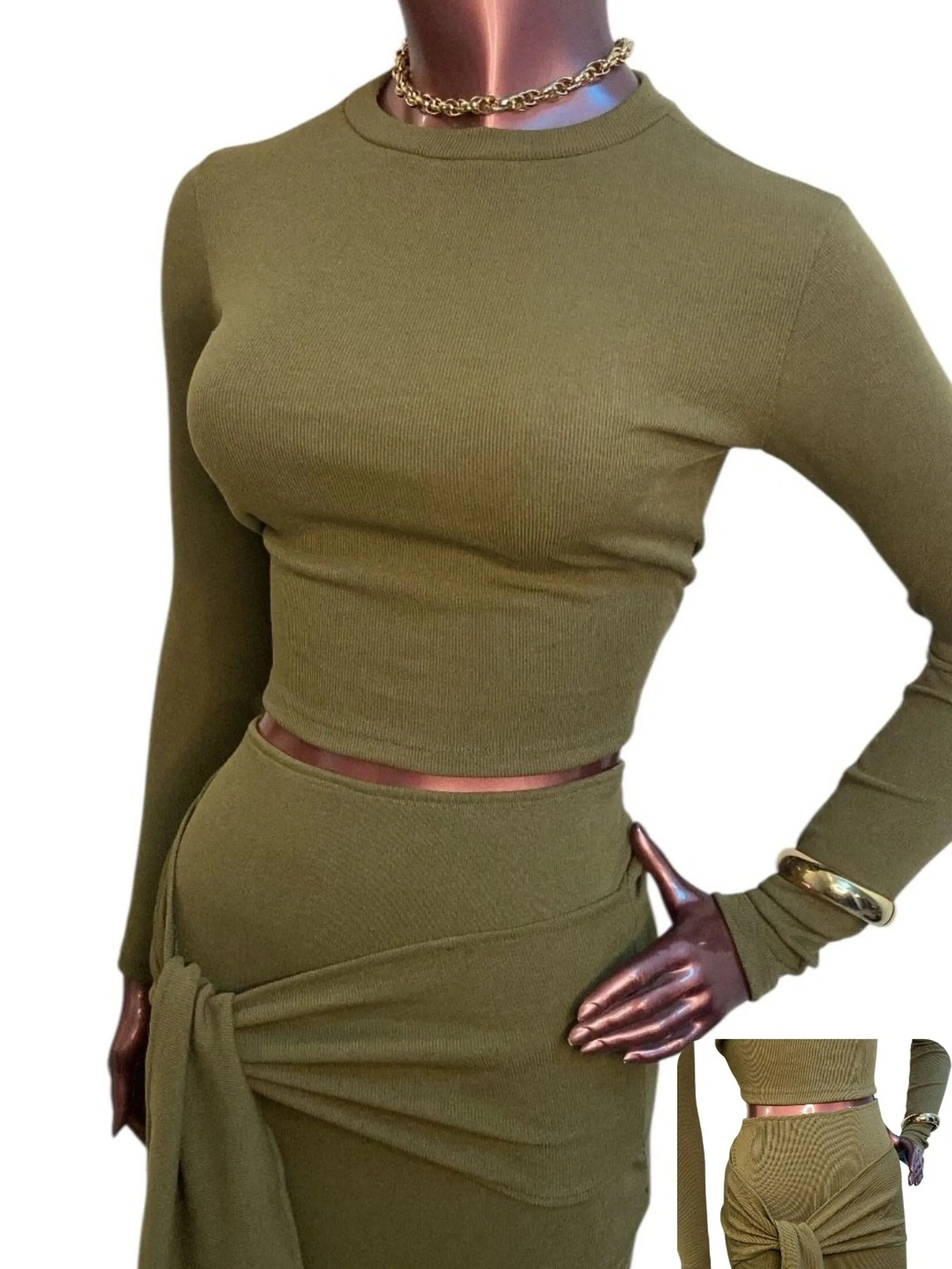 Conjunto Ribana Manga longa