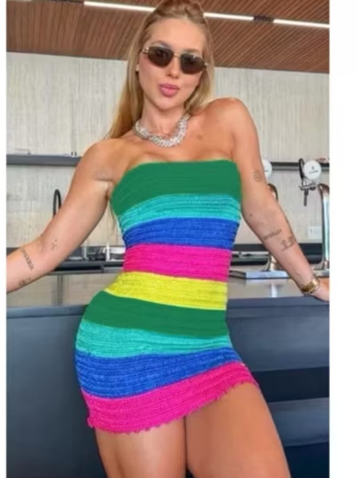 Vestido Virgínia modal tricô