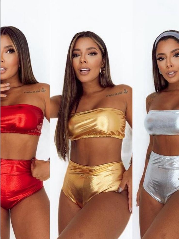 Conjunto Hot Pant Matizado