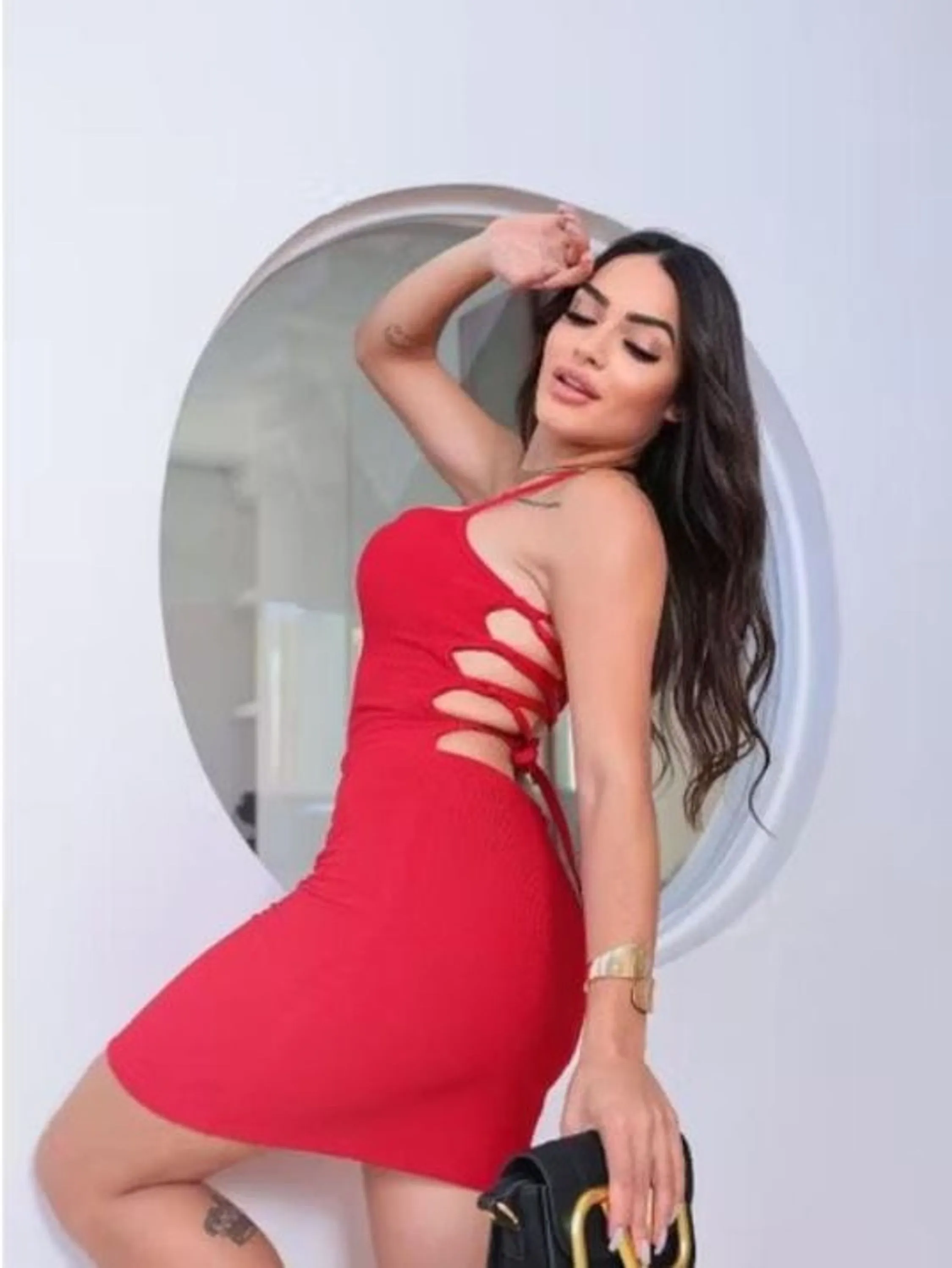 Vestido Tubinho, transado nas costas