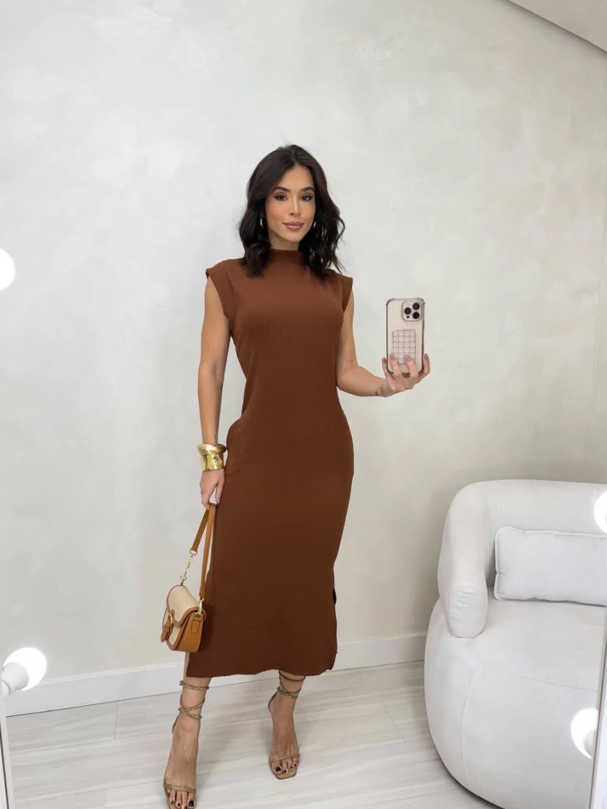 Vestido Midi Amarração