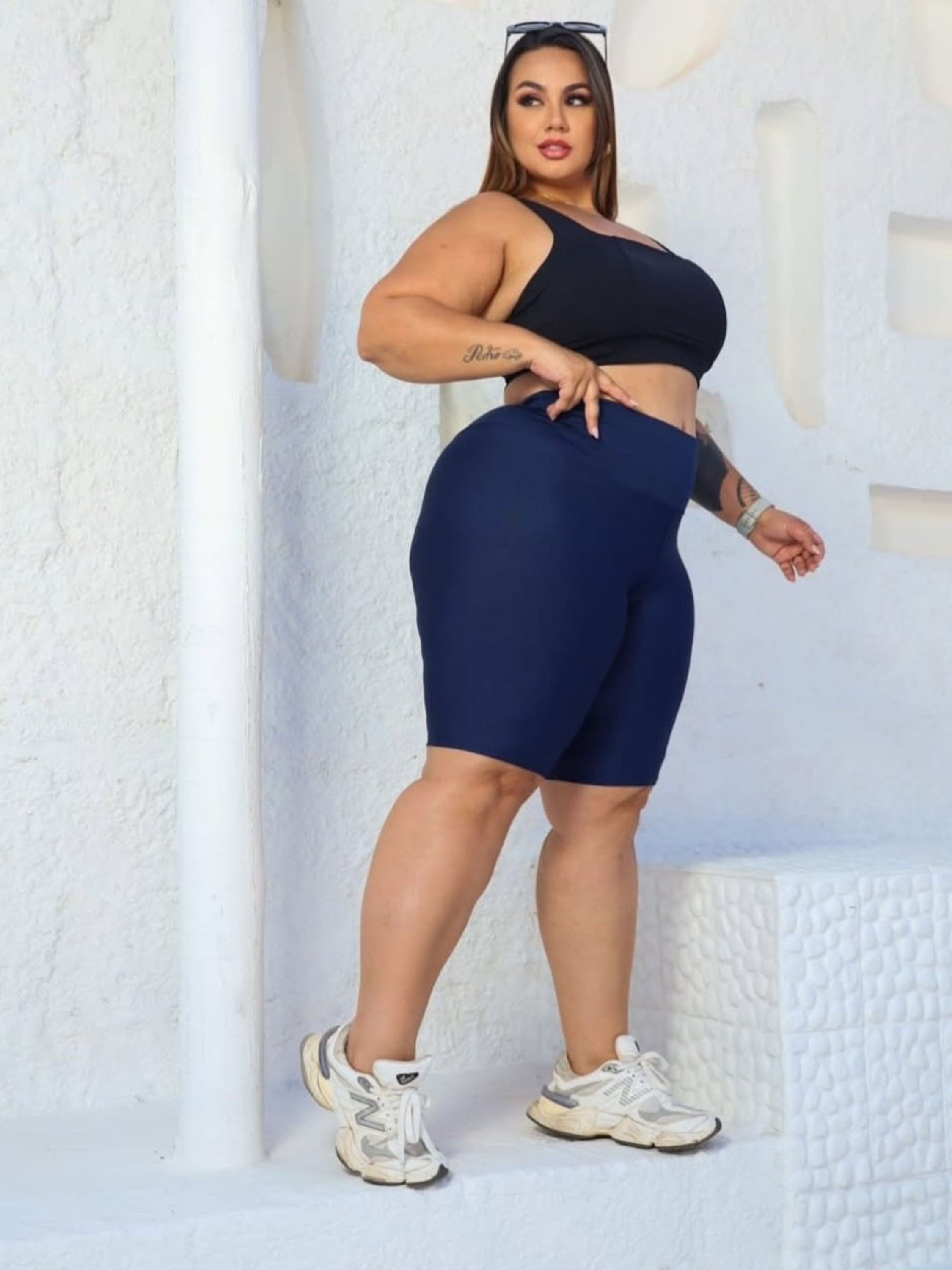 Bermuda plus size G1 G2 G3 zero transparência