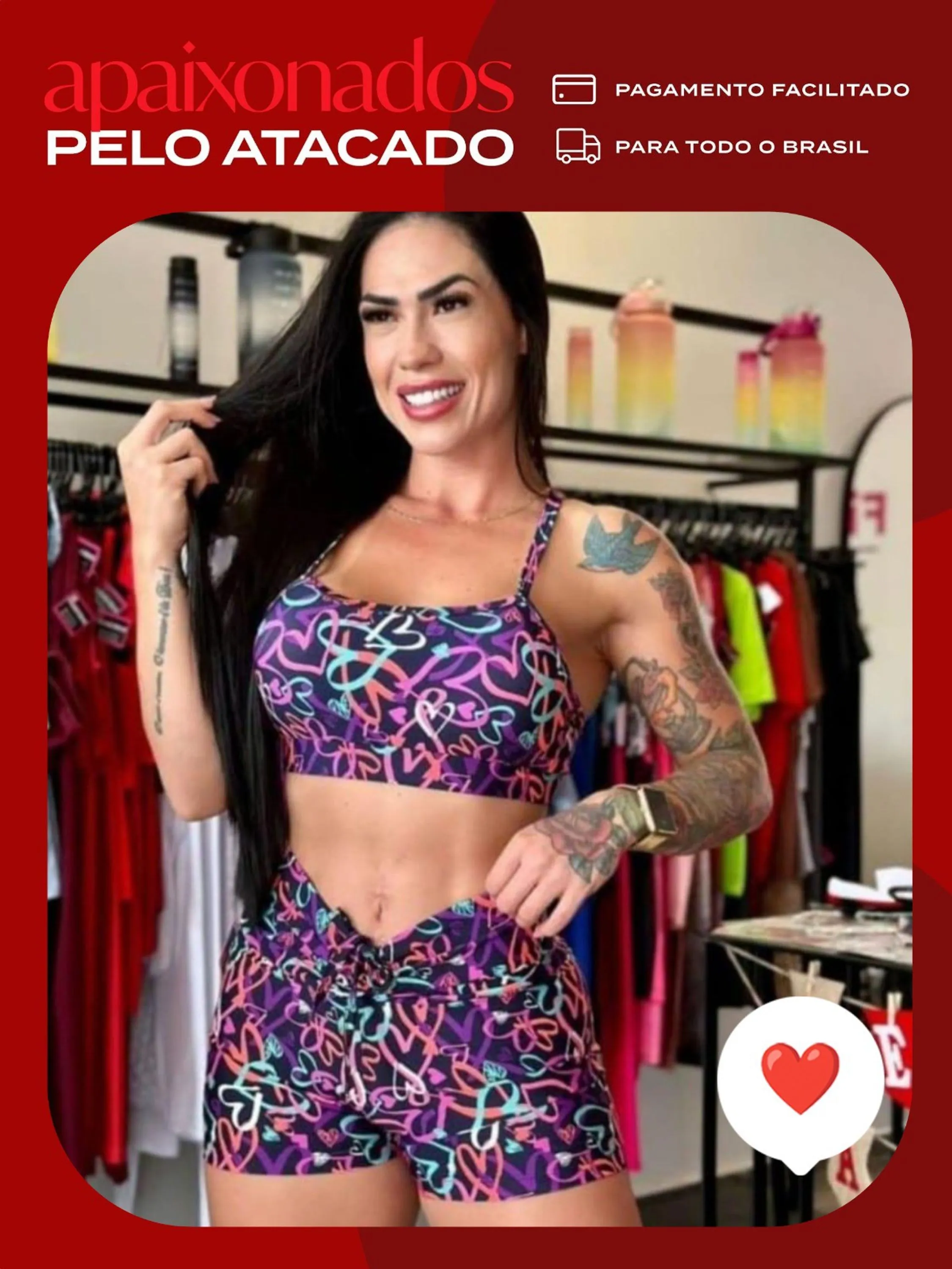 Lançamento conjunto feminino verão estampado conjunto fitness efeito cintura fina