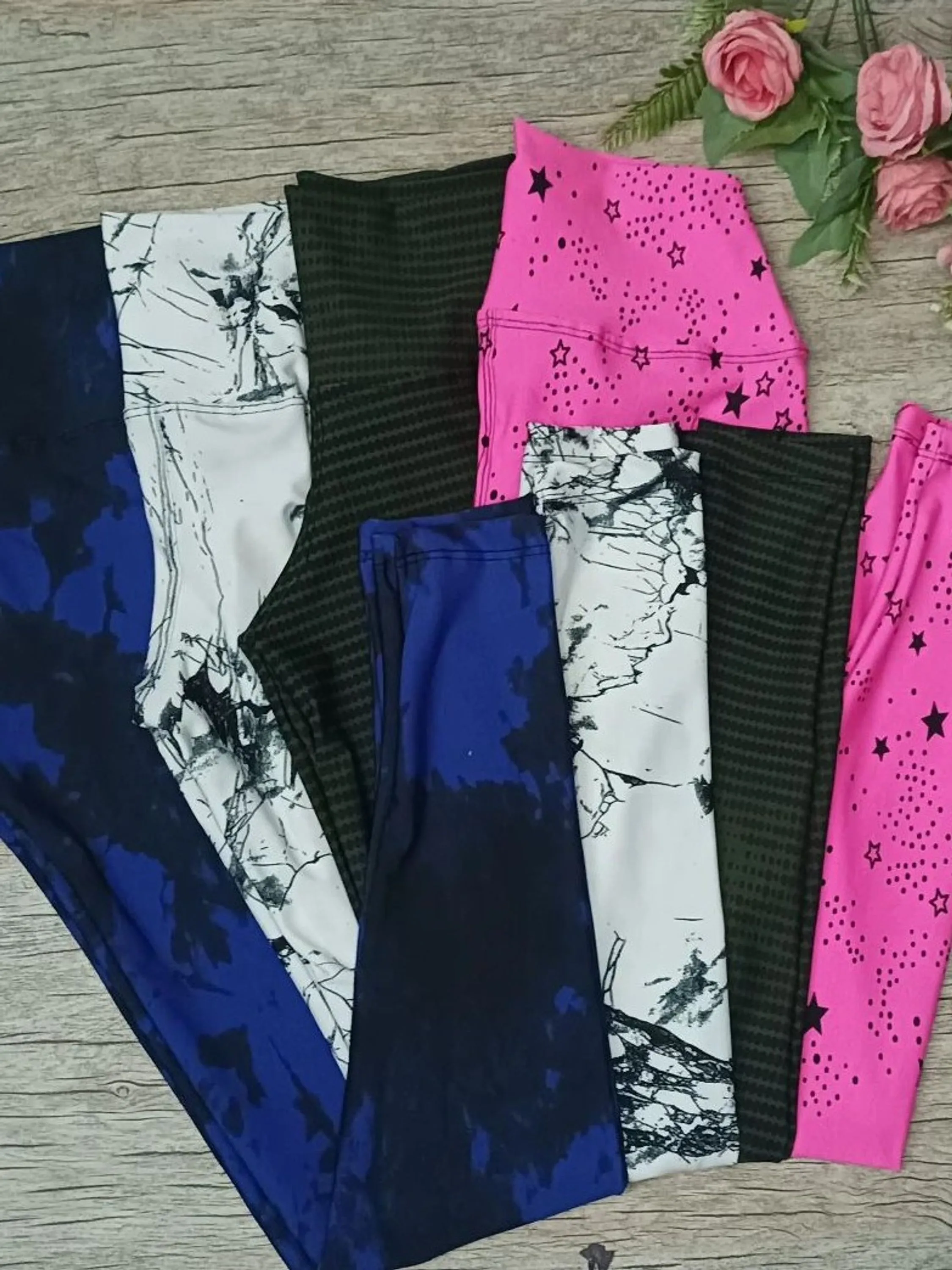 Legging Estampada colorida leg fitness leg colorida