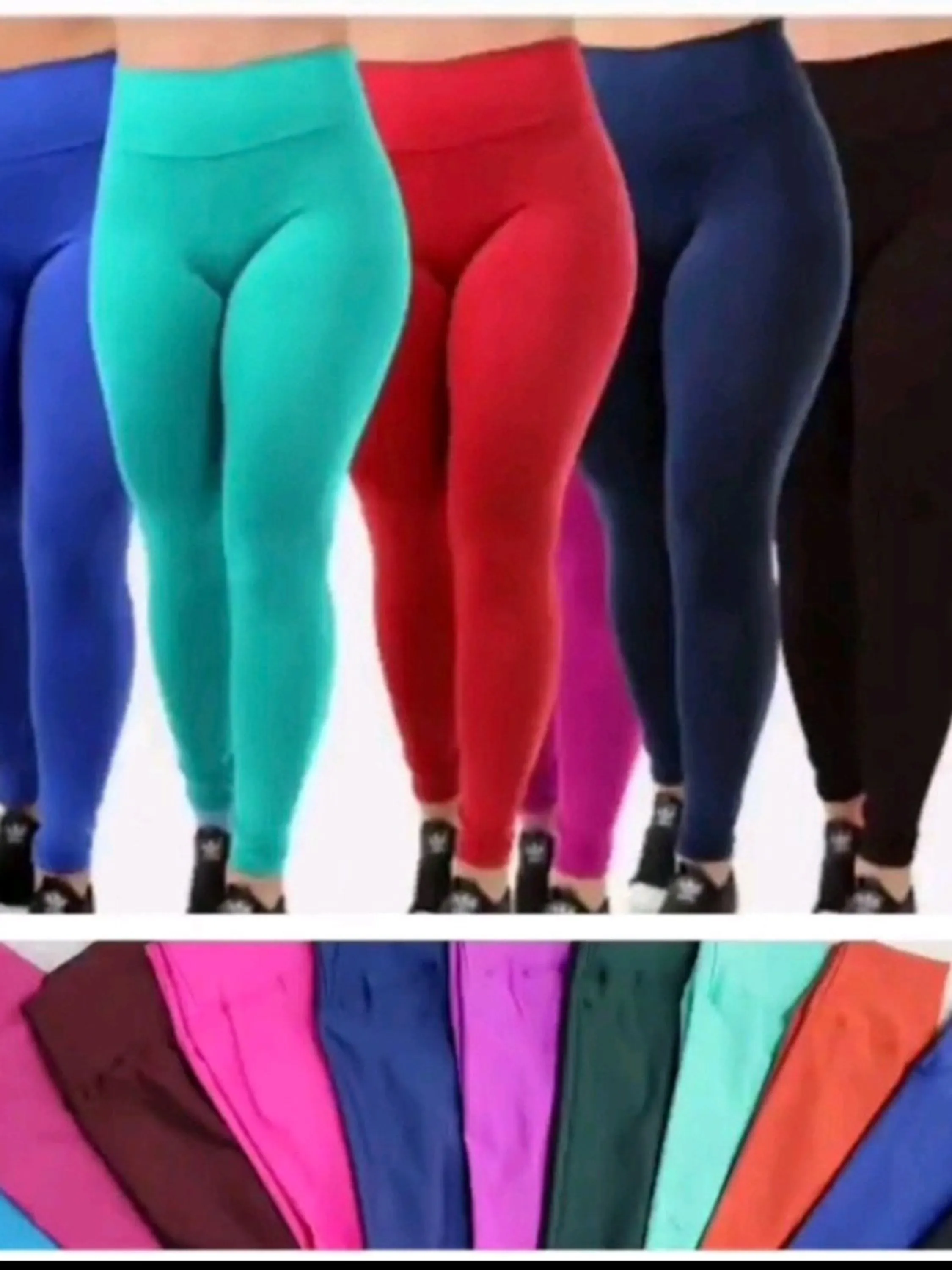 Legging Lisa Colorida suplex grosso legue moda fitness moda feminina leg cintura alta