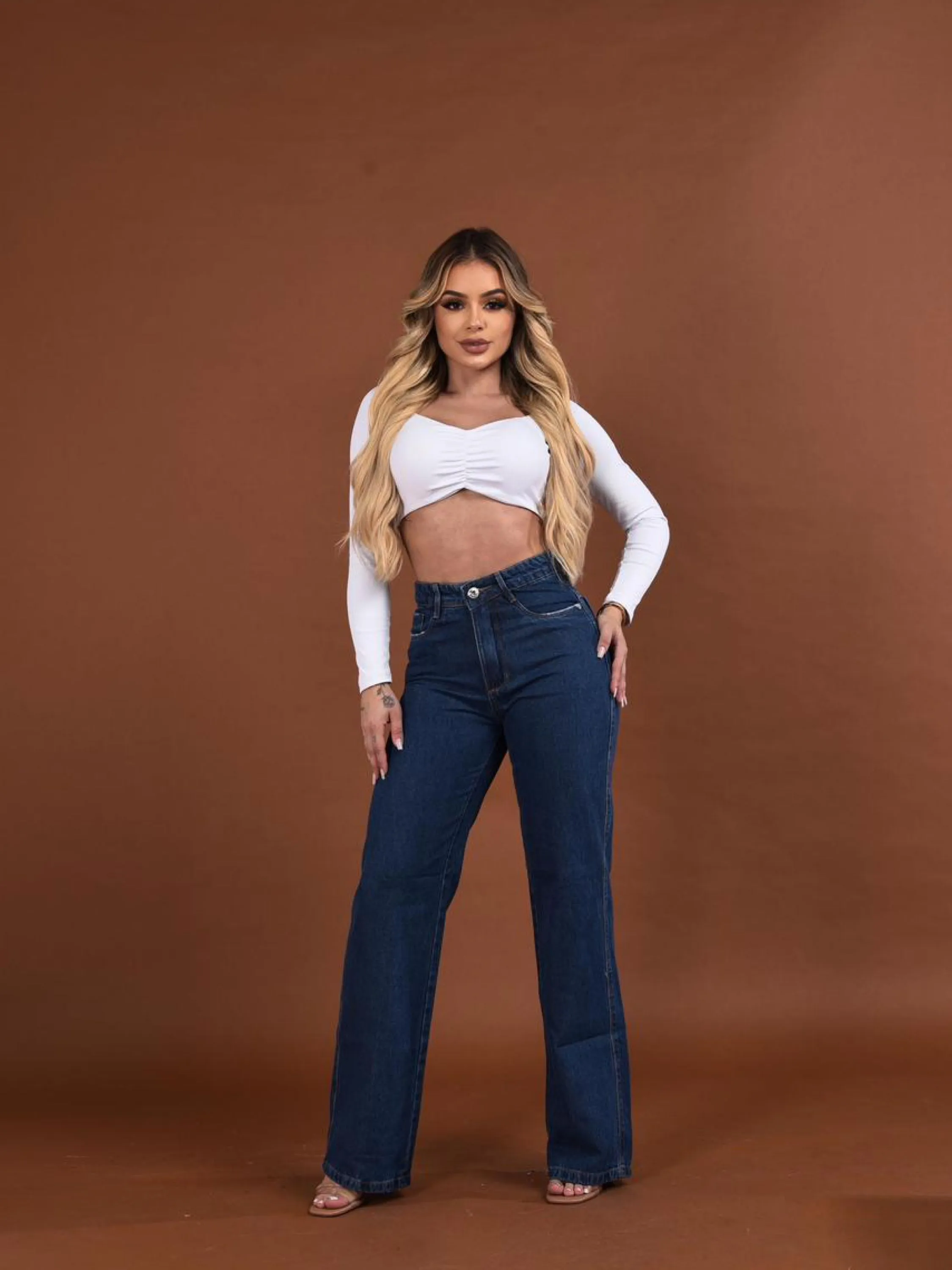 Wide leg escura