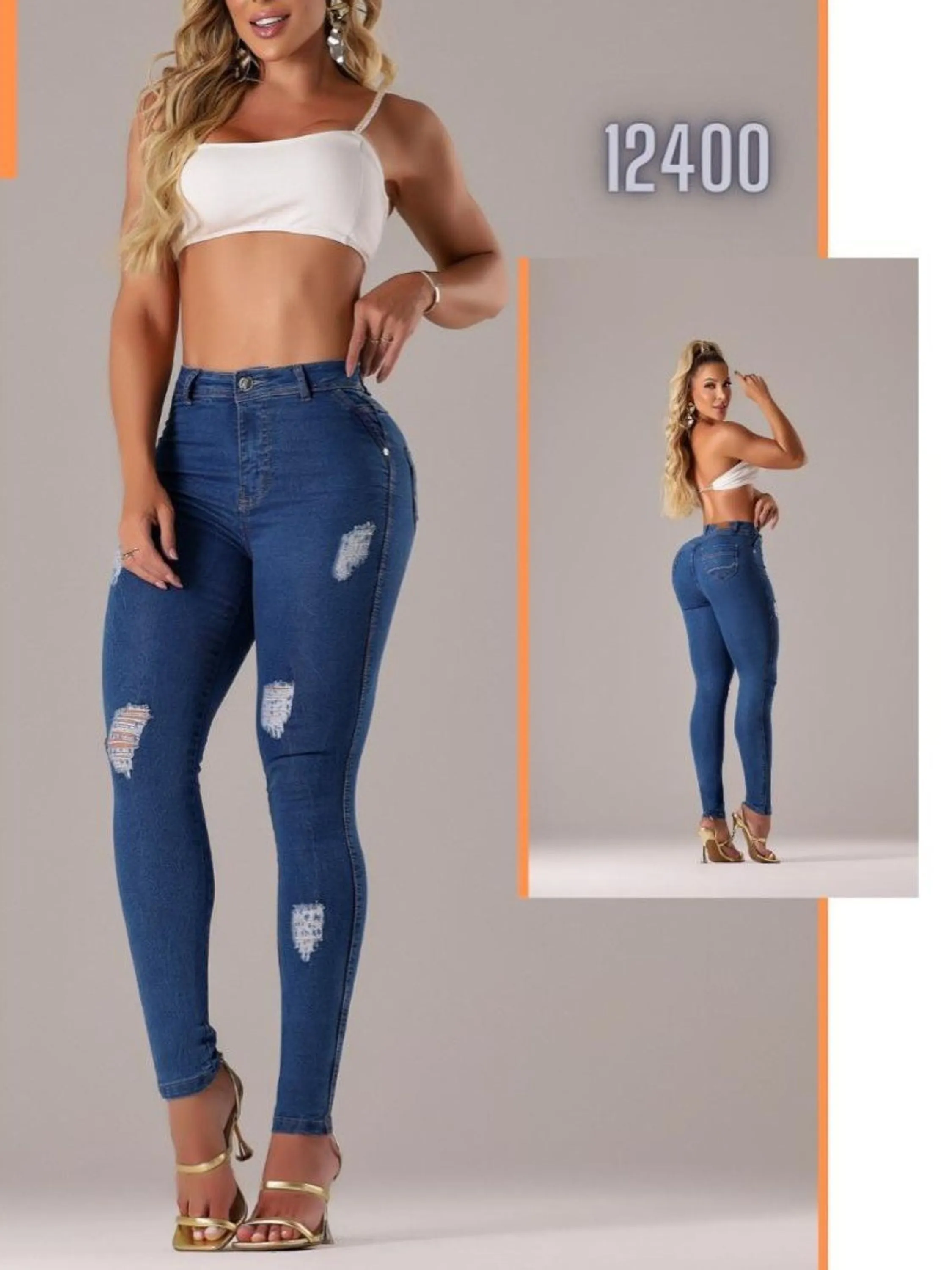 Calça skinny Premium 12400