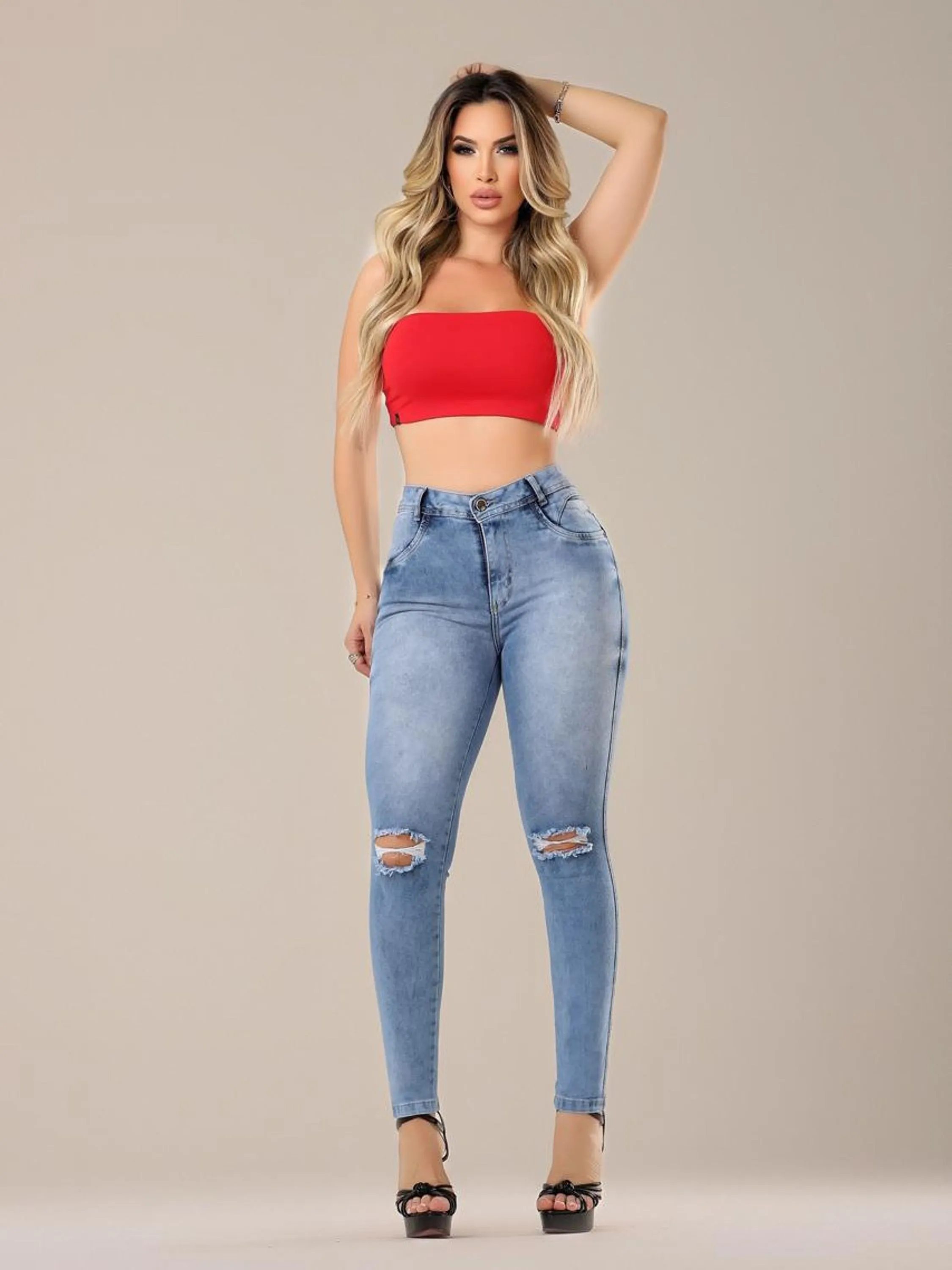 Calça jeans feminina