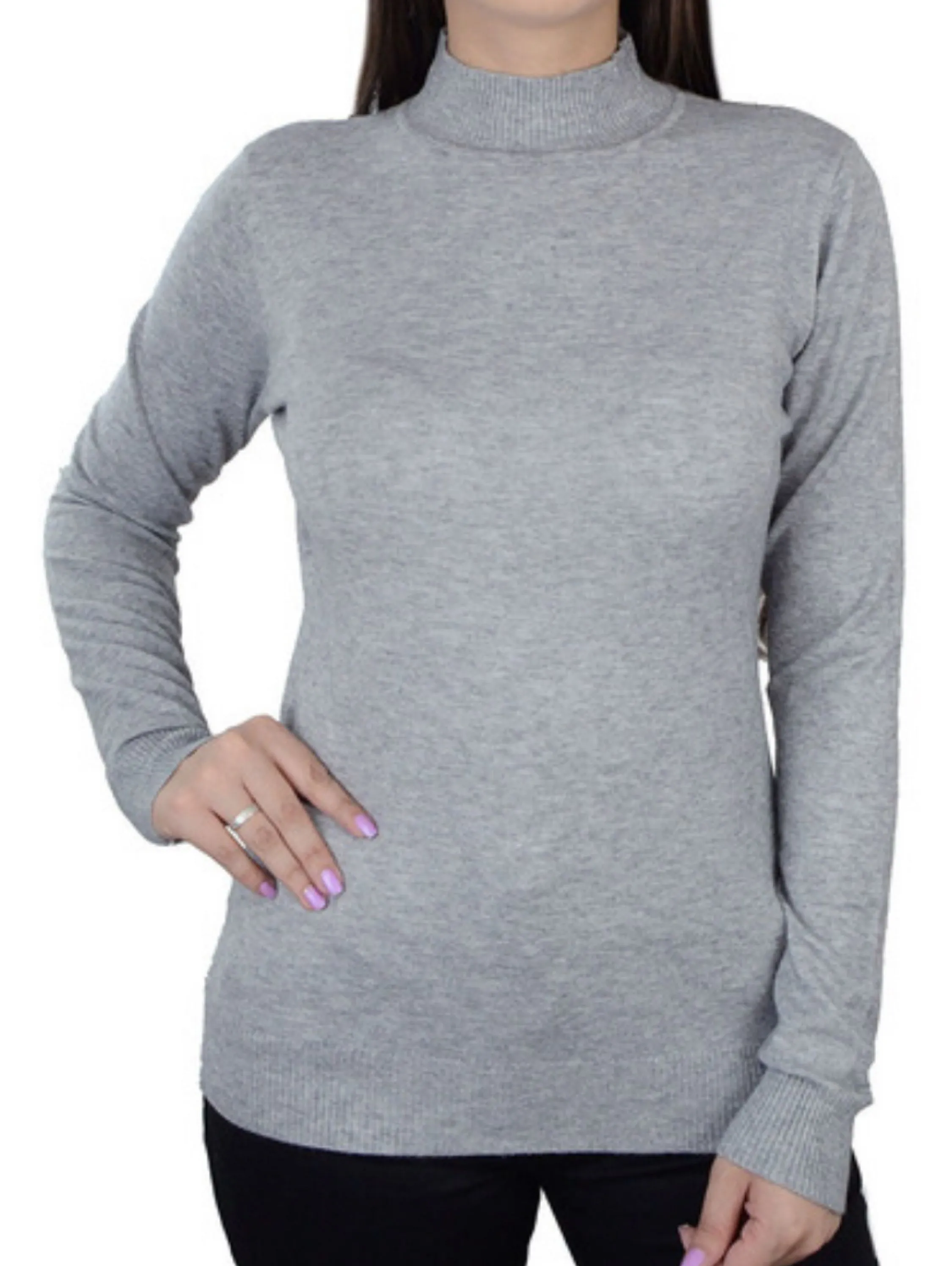 Blusa Lã com Gola