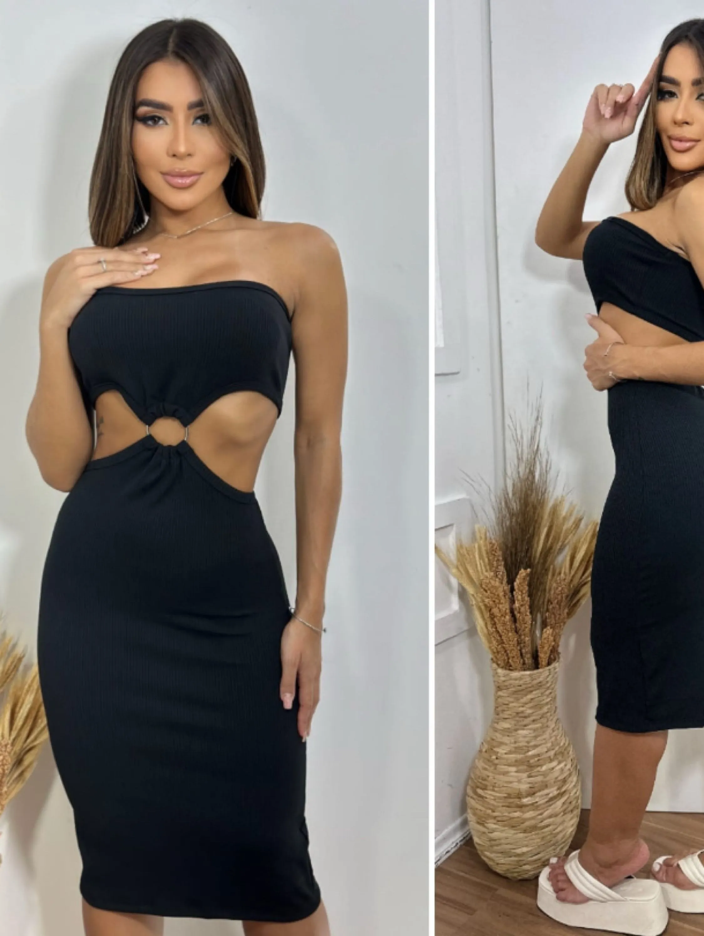 Vestido Tomara que Caia com Argola