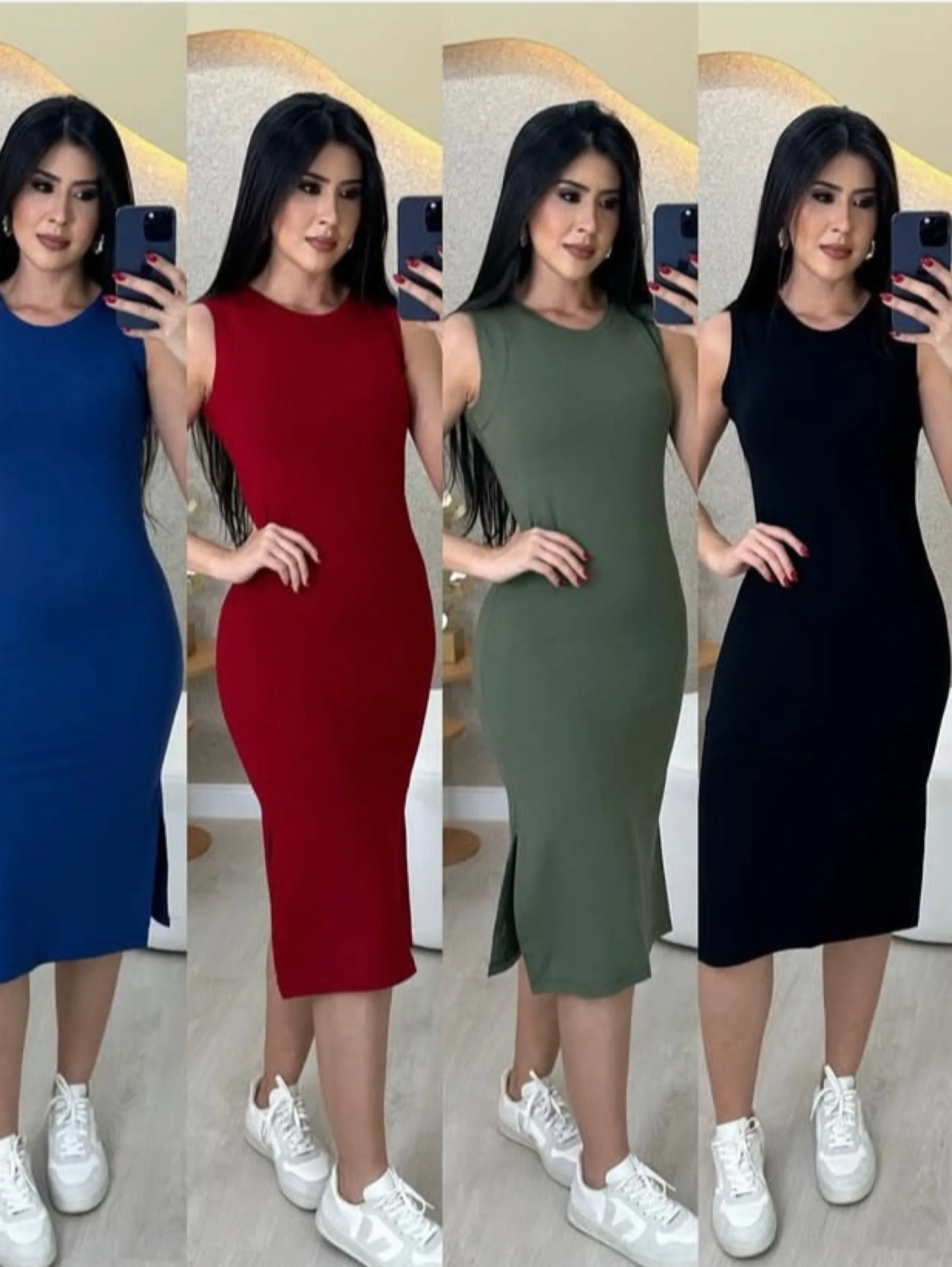 Vestido Bruna Midi