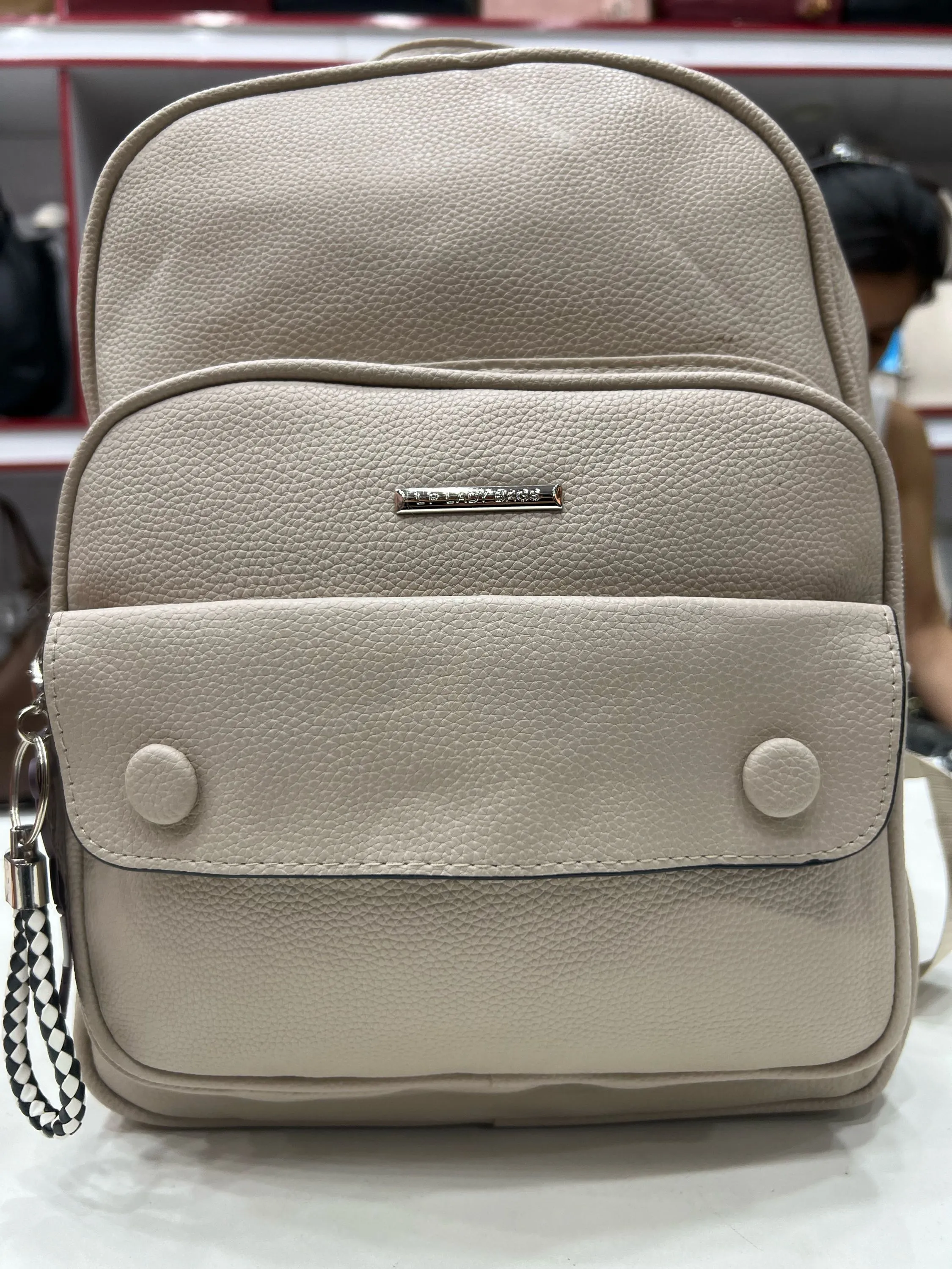 Mochila couro sintético tamanho médio lp2515