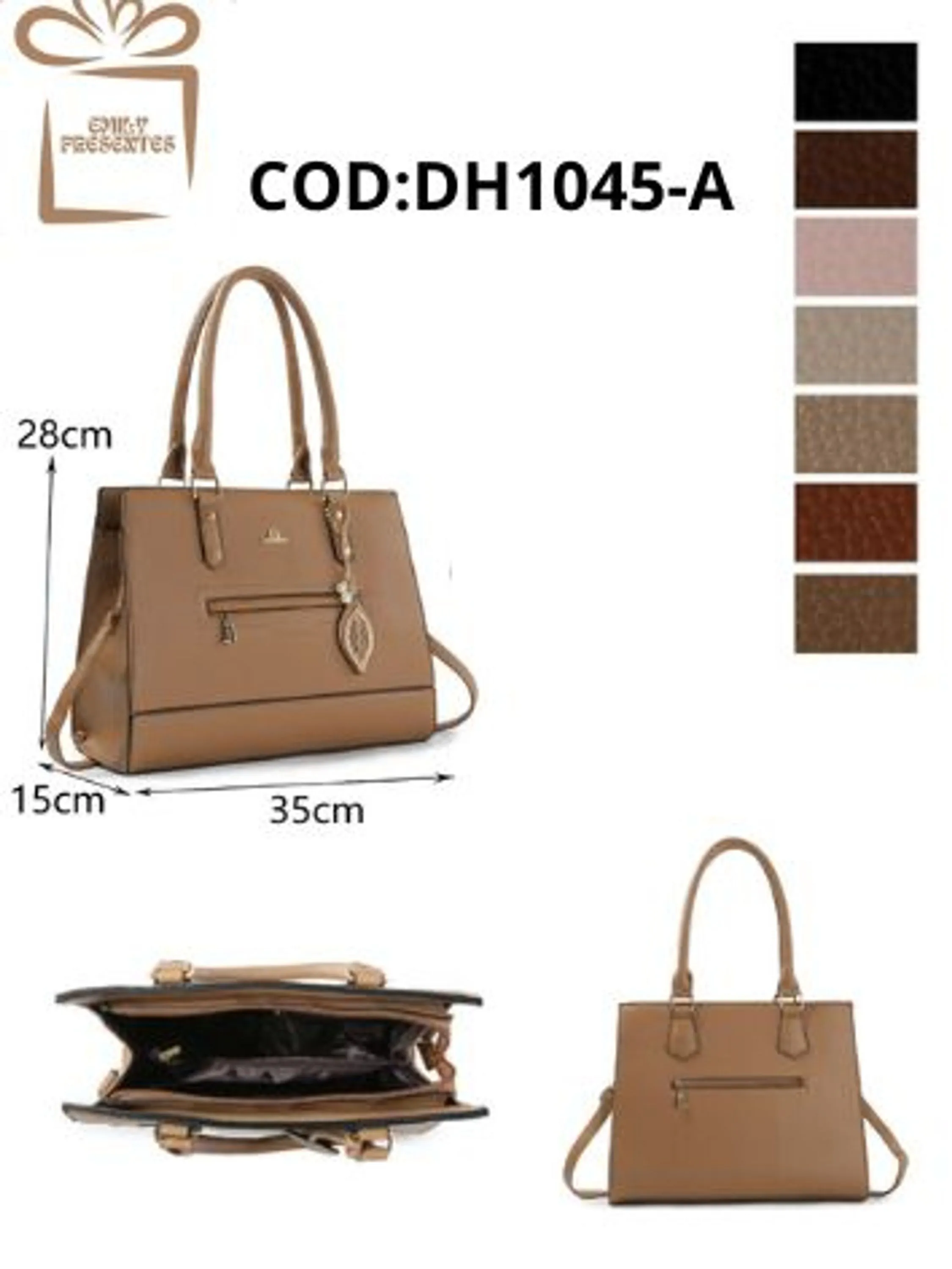 Bolsa Feminina Casual Grande =DH/1045*A